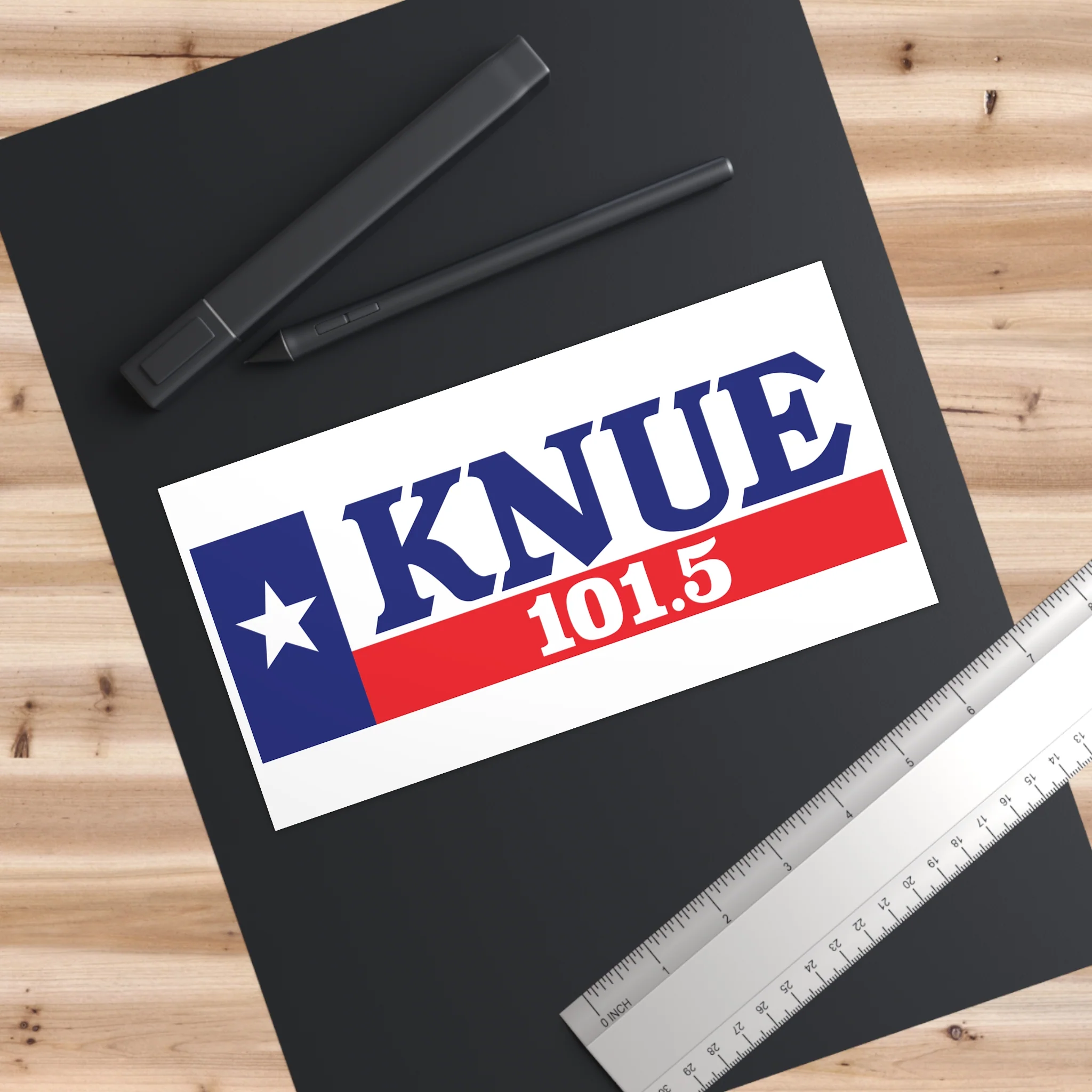 101.5 KNUE Bumper Stickers - Image 3