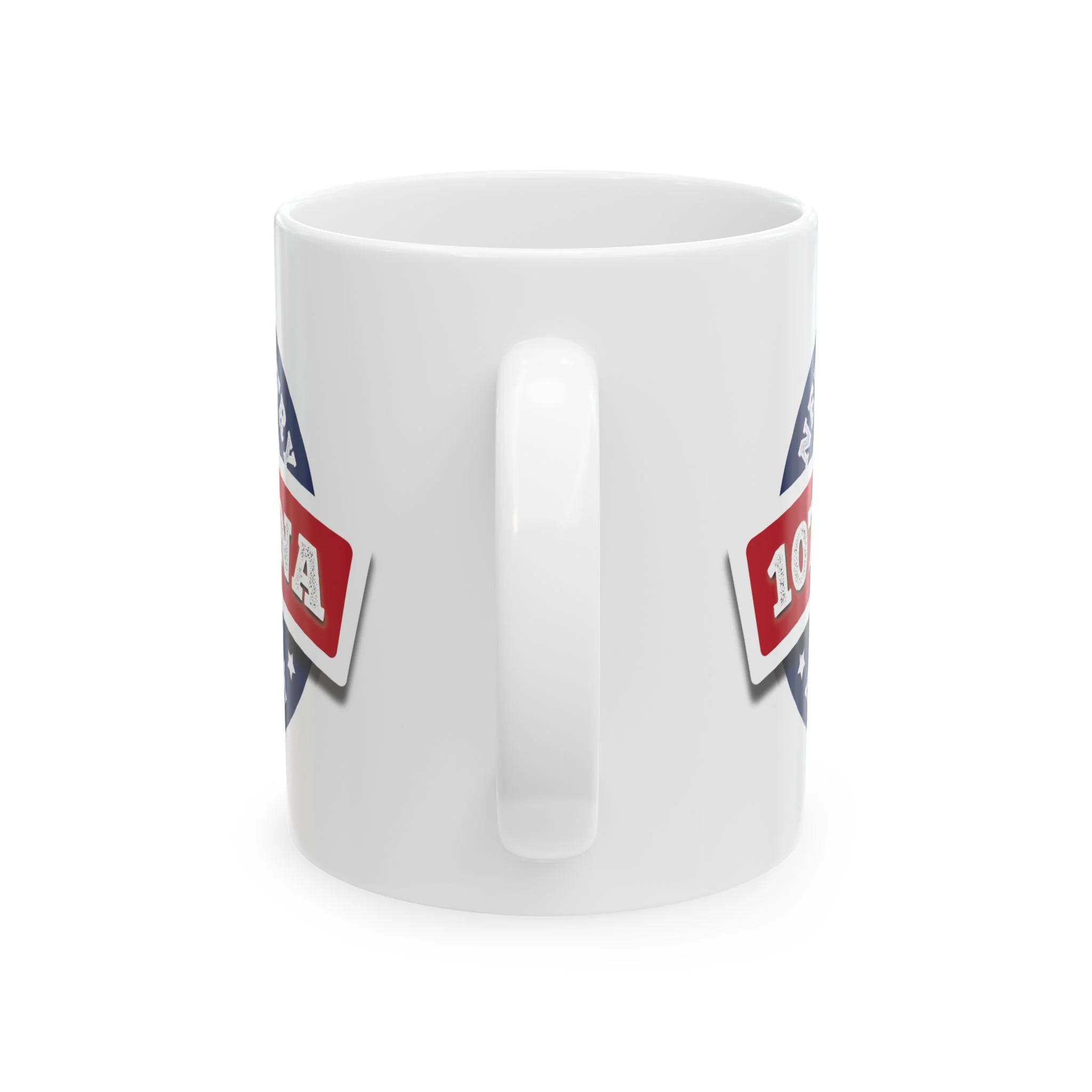 107.7 GNA New Country Ceramic Mug, (11oz, 15oz) - Image 3