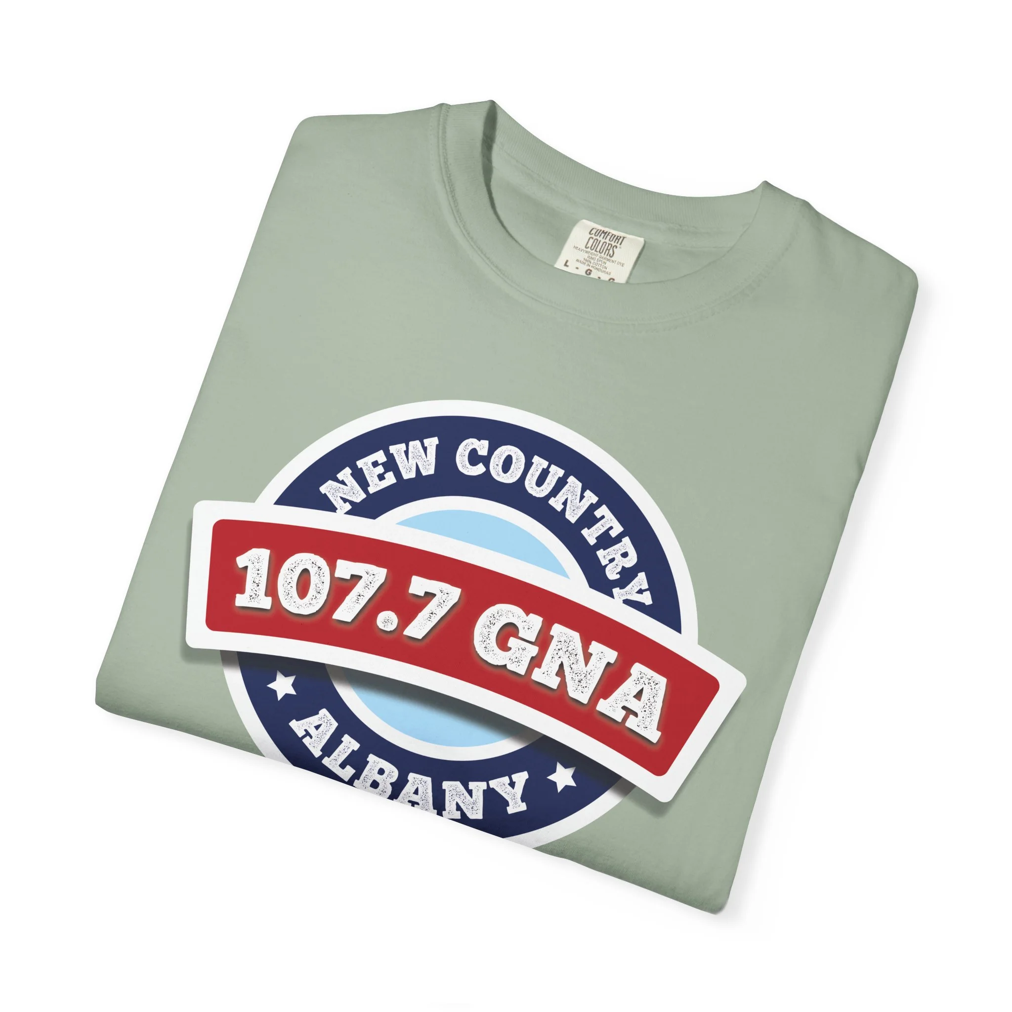 107.7 GNA New Country Unisex Garment-Dyed T-shirt - Image 23
