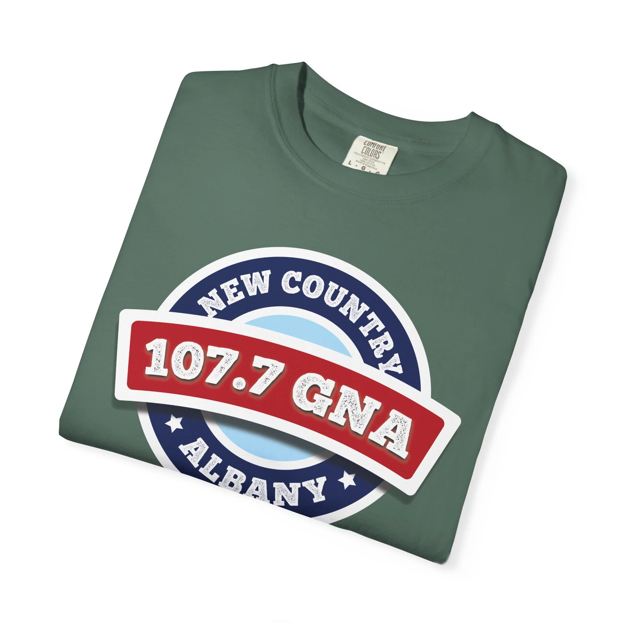 107.7 GNA New Country Unisex Garment-Dyed T-shirt - Image 26