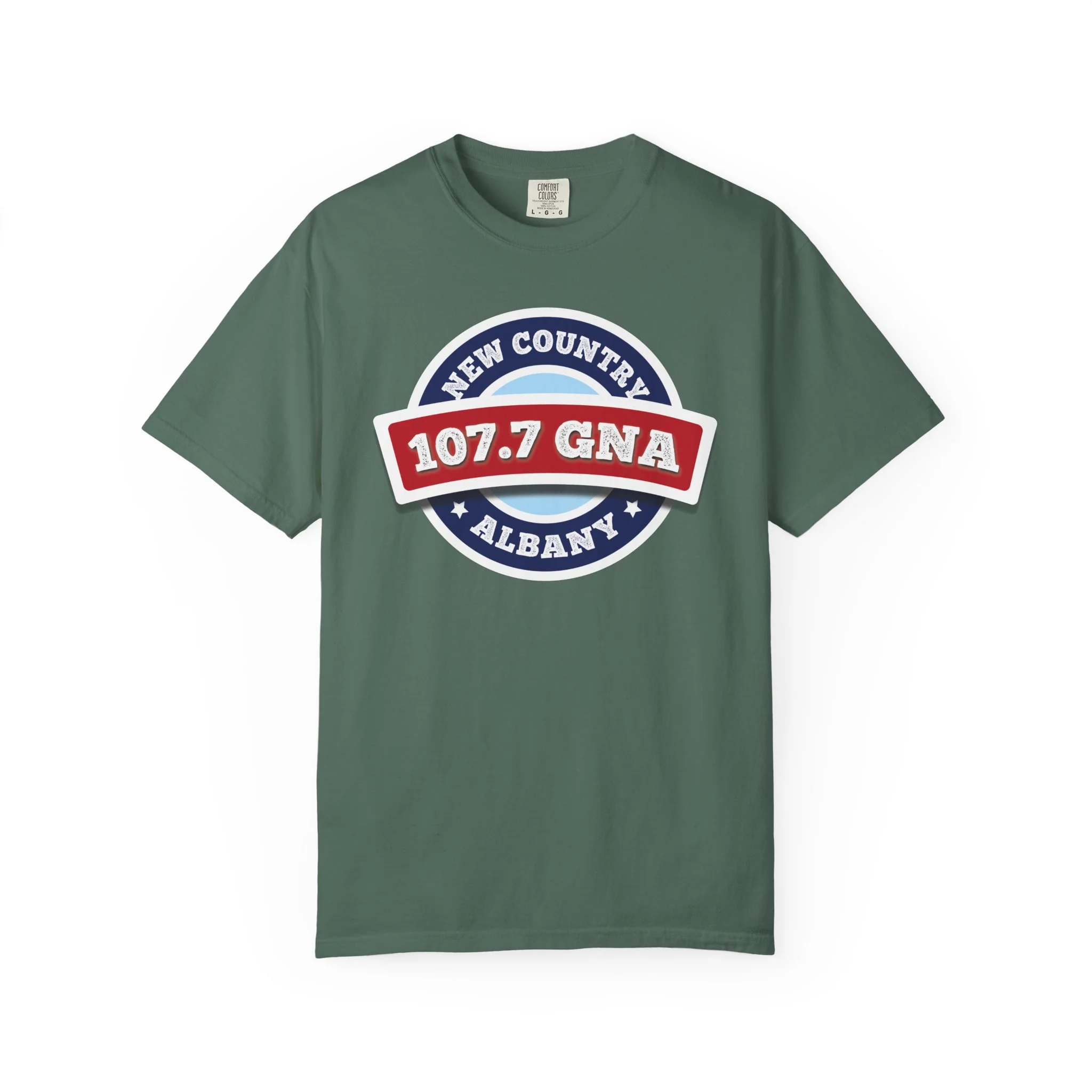 107.7 GNA New Country Unisex Garment-Dyed T-shirt - Image 6