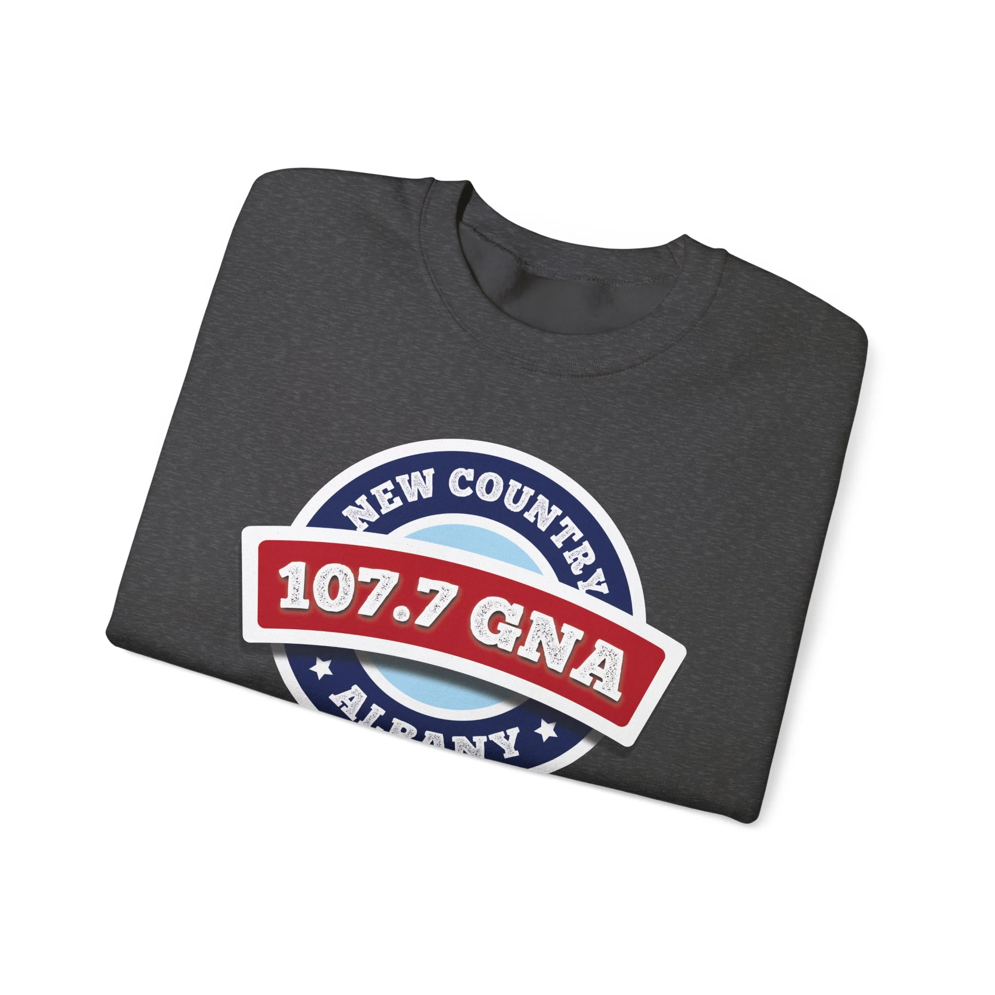 107.7 GNA New Country Unisex Heavy Blend™ Crewneck Sweatshirt - Image 15