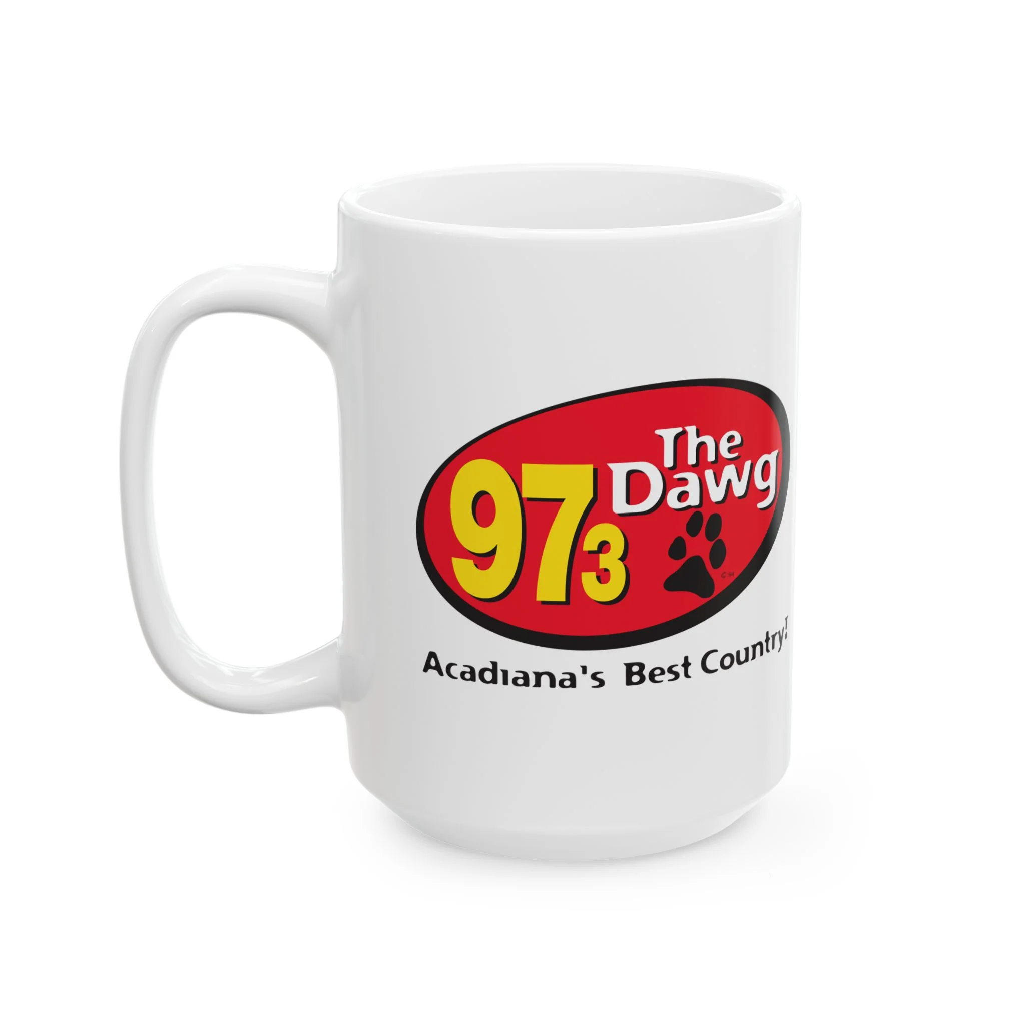 97.3 The Dawg Ceramic Mug, (11oz, 15oz) - Image 7