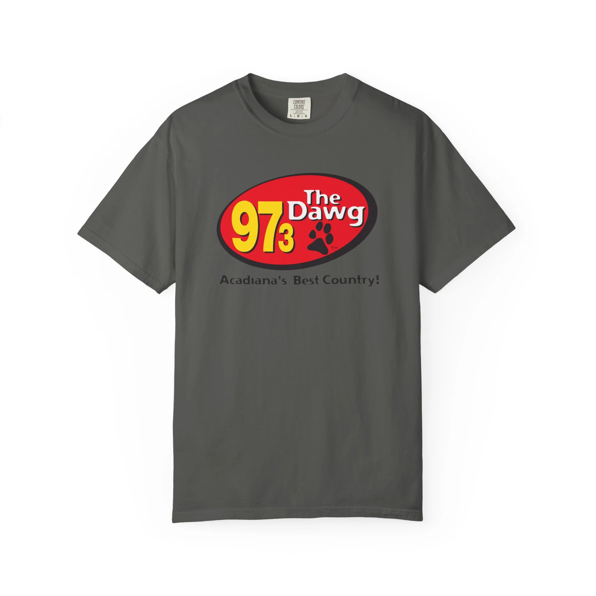 97.3 The Dawg Unisex Garment-Dyed T-shirt - Image 3