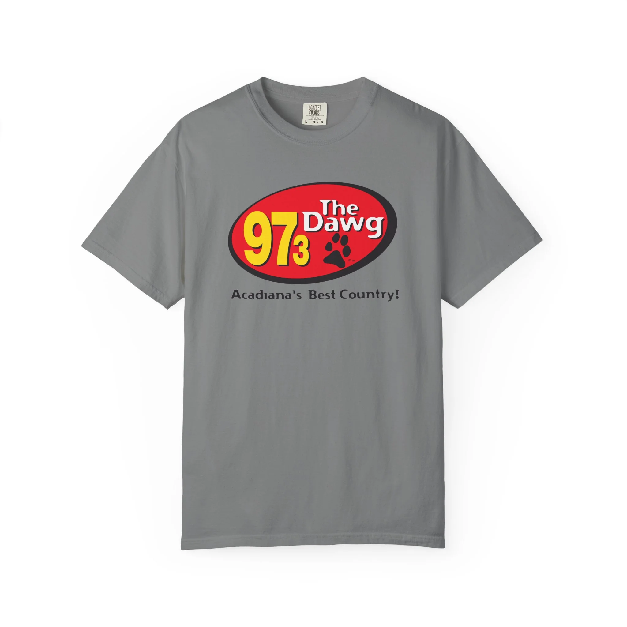97.3 The Dawg Unisex Garment-Dyed T-shirt - Image 4