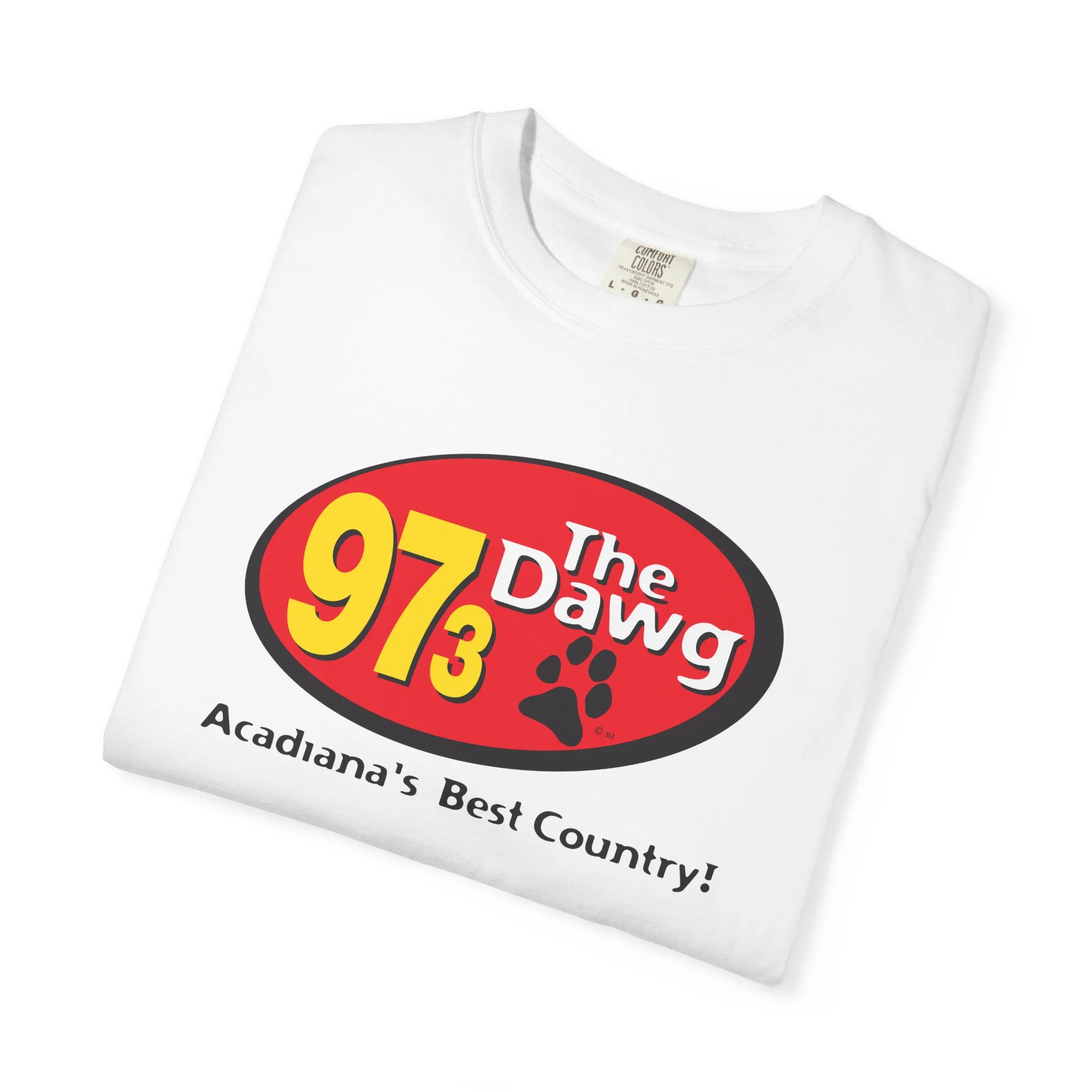 97.3 The Dawg Unisex Garment-Dyed T-shirt - Image 6