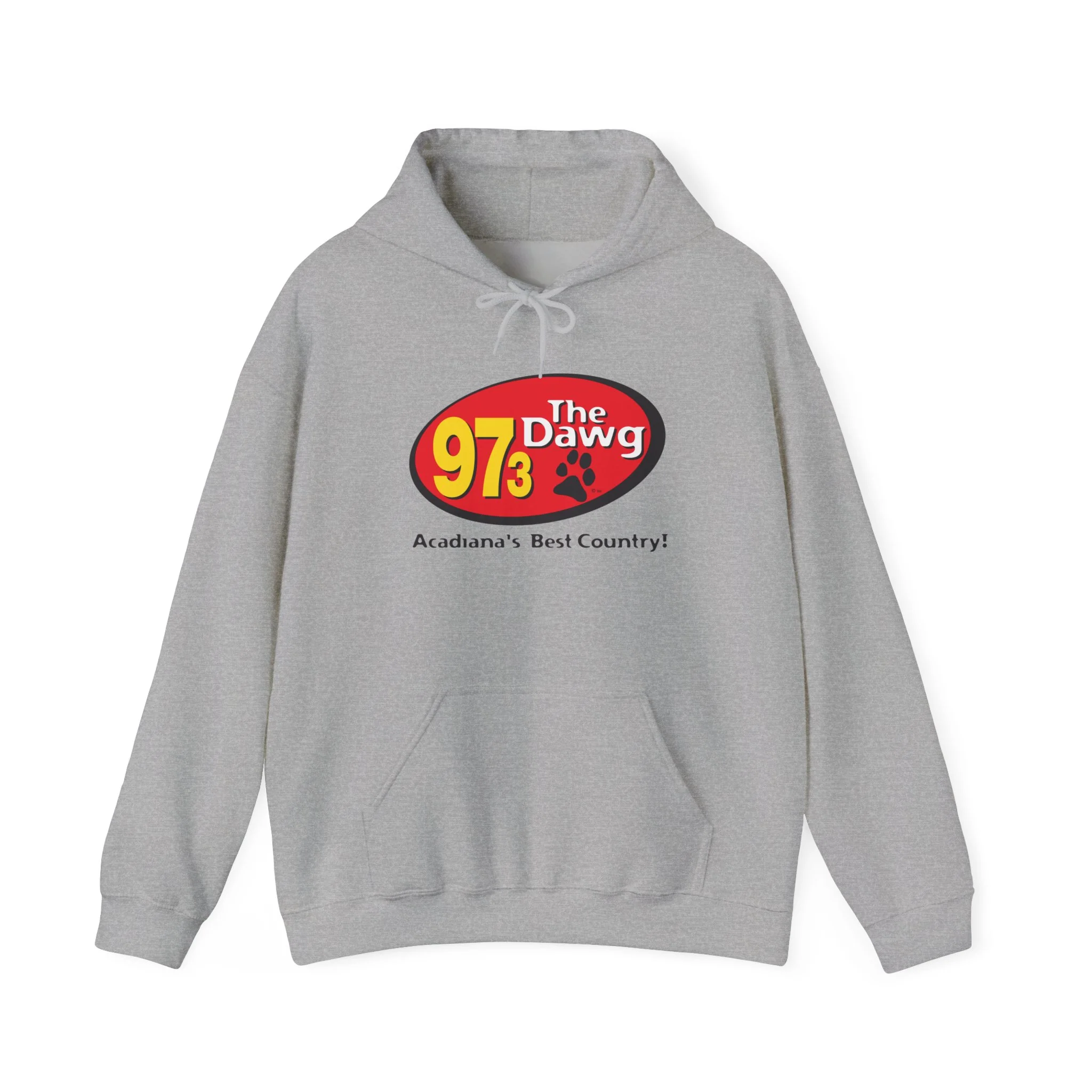 97.3 The Dawg Unisex Heavy Blend™ Hooded Sweatshirt - Image 3