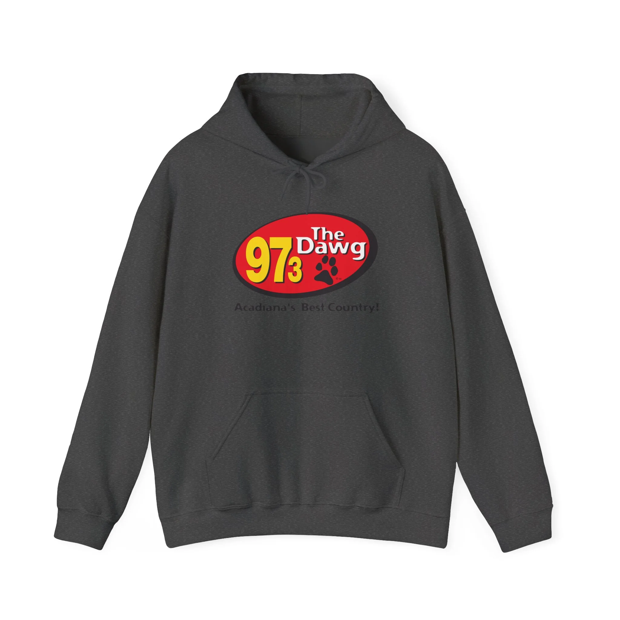 97.3 The Dawg Unisex Heavy Blend™ Hooded Sweatshirt - Image 4