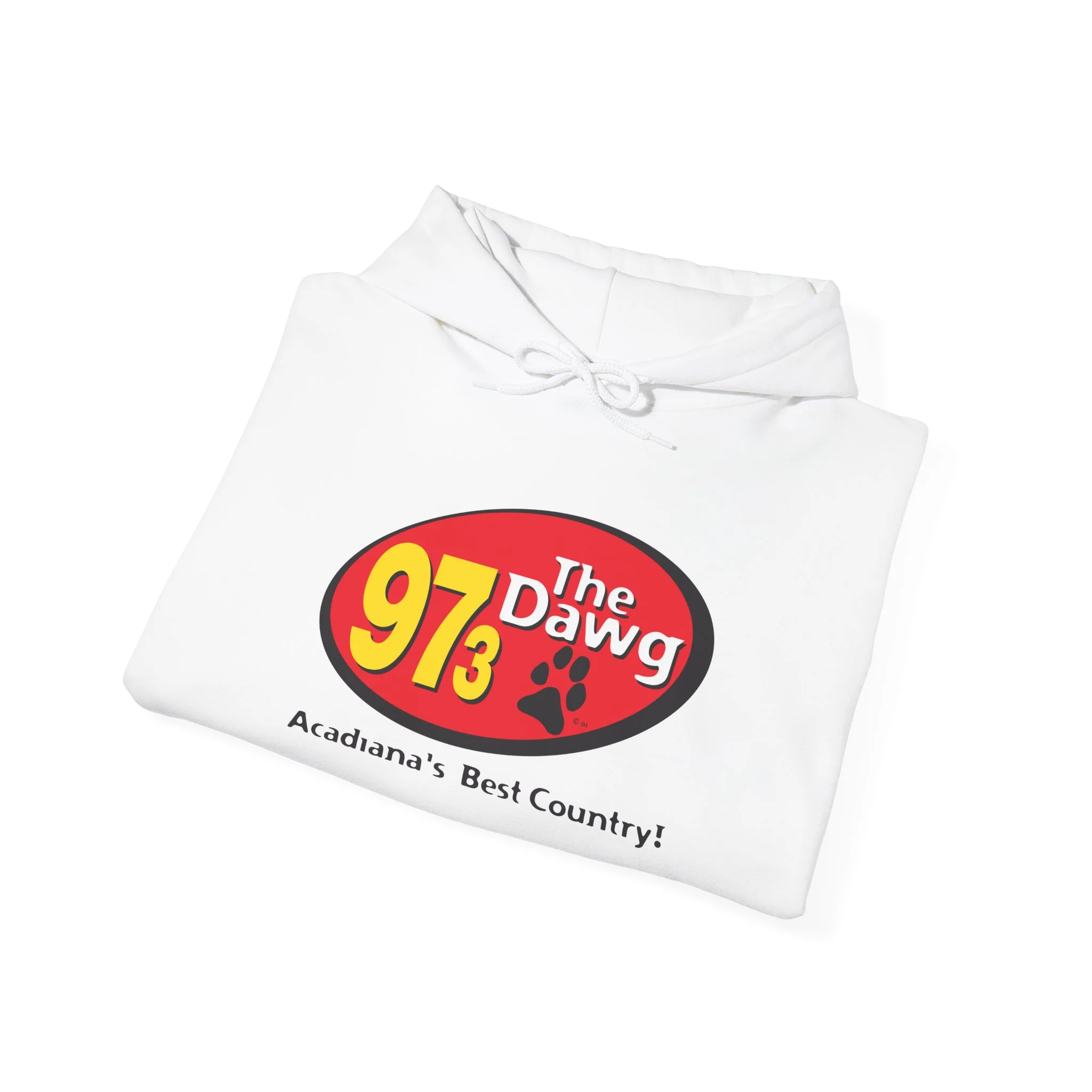 97.3 The Dawg Unisex Heavy Blend™ Hooded Sweatshirt - Image 7