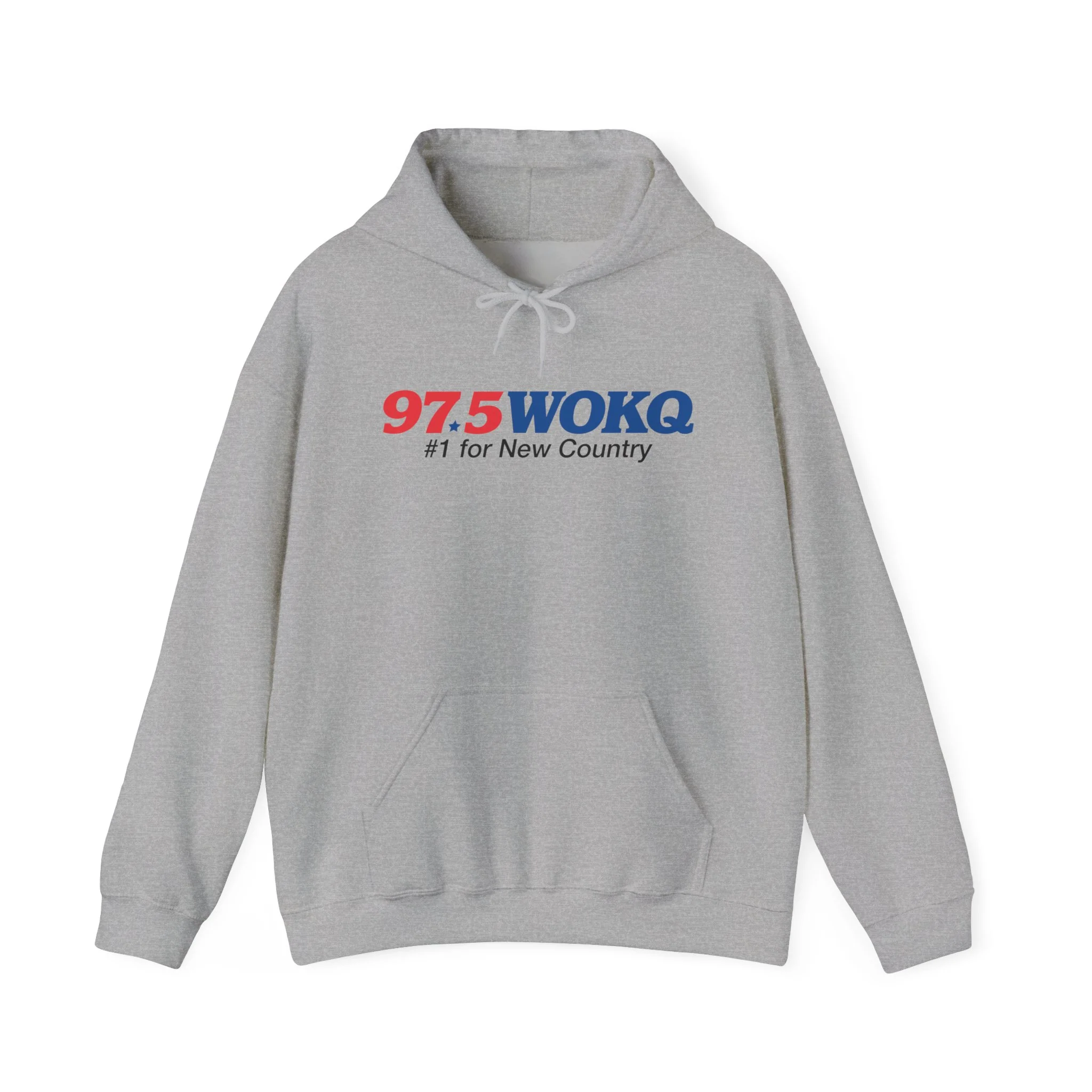97.5 WOKQ Unisex Heavy Blend™ Hooded Sweatshirt - Image 3
