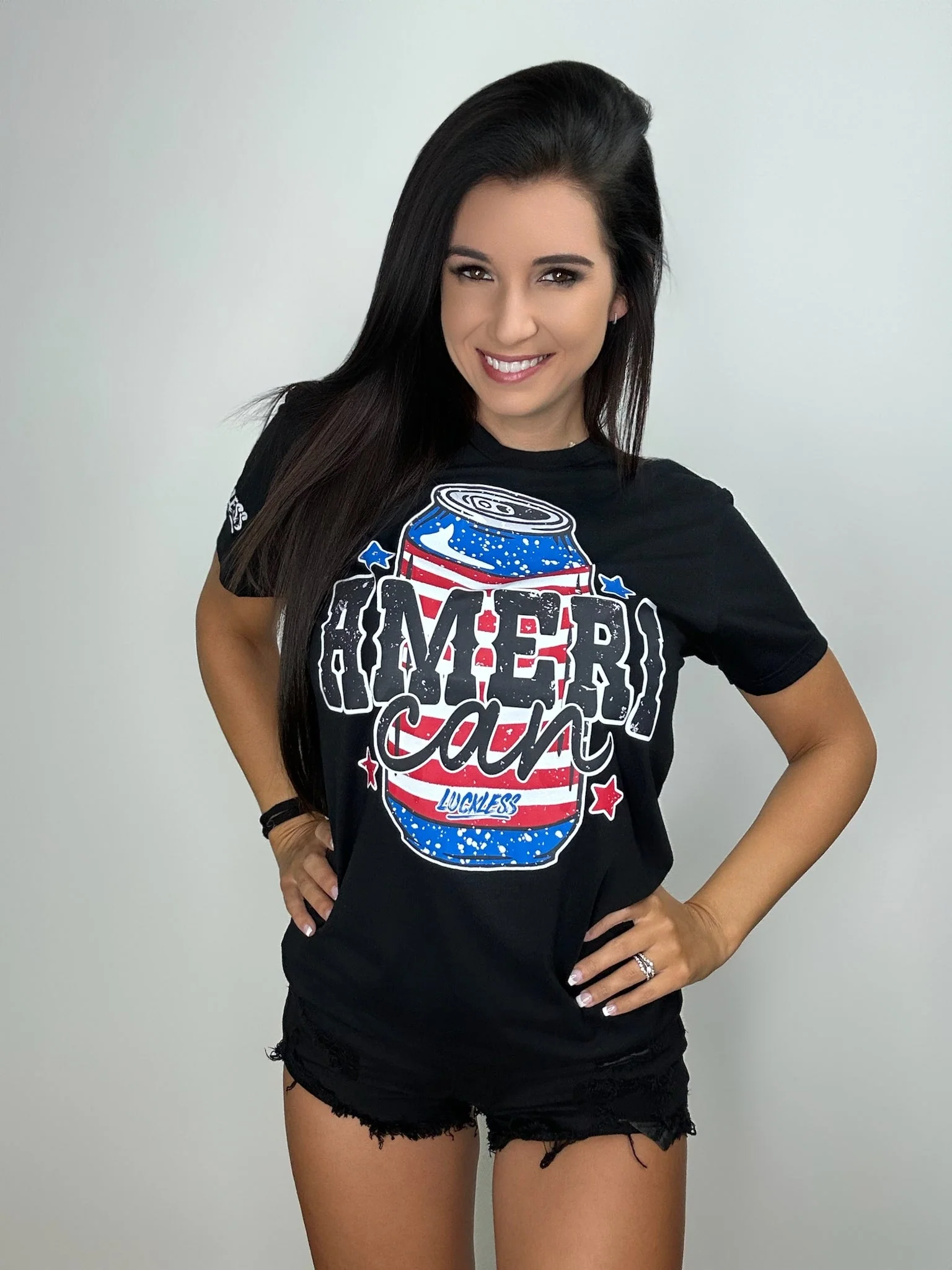 Ameri-CAN Patriotic Graphic Tee – Country Statement Shirt - Image 2