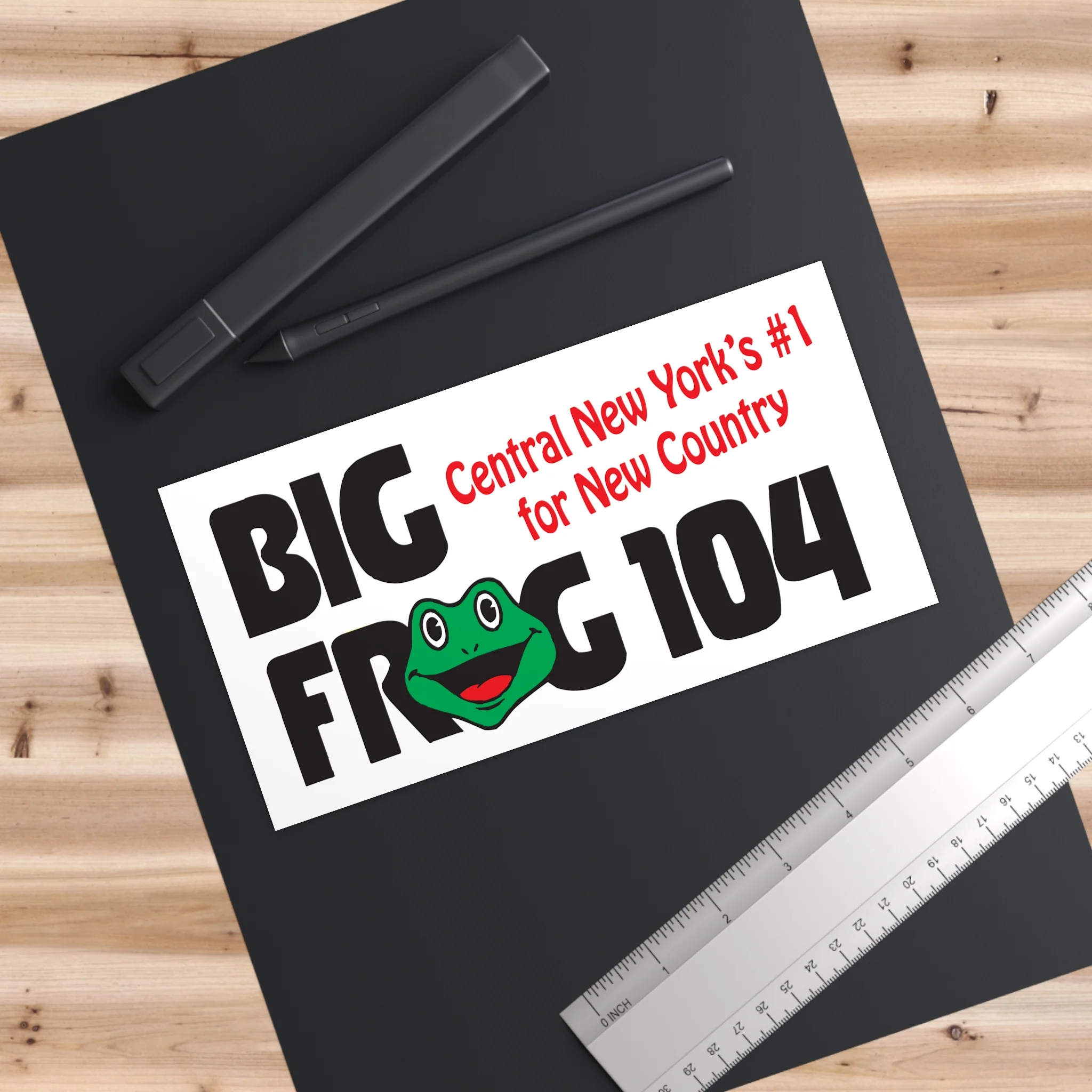 Big Frog 104 Bumper Stickers - Image 3