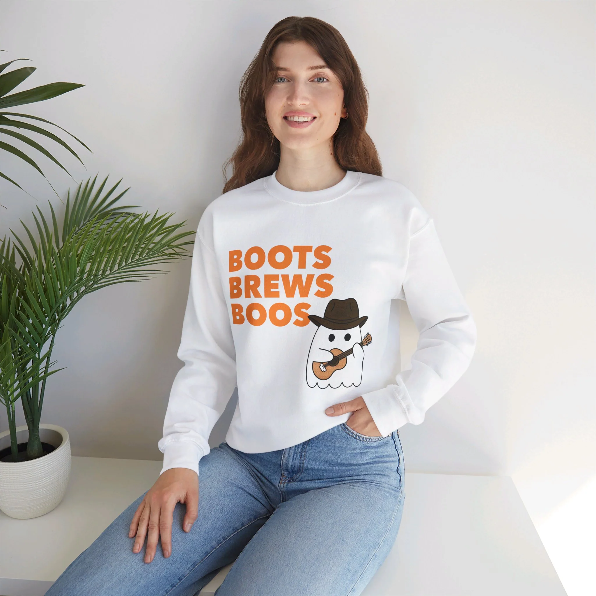 Boots Brews Boos Crewneck Sweatshirt - Image 16