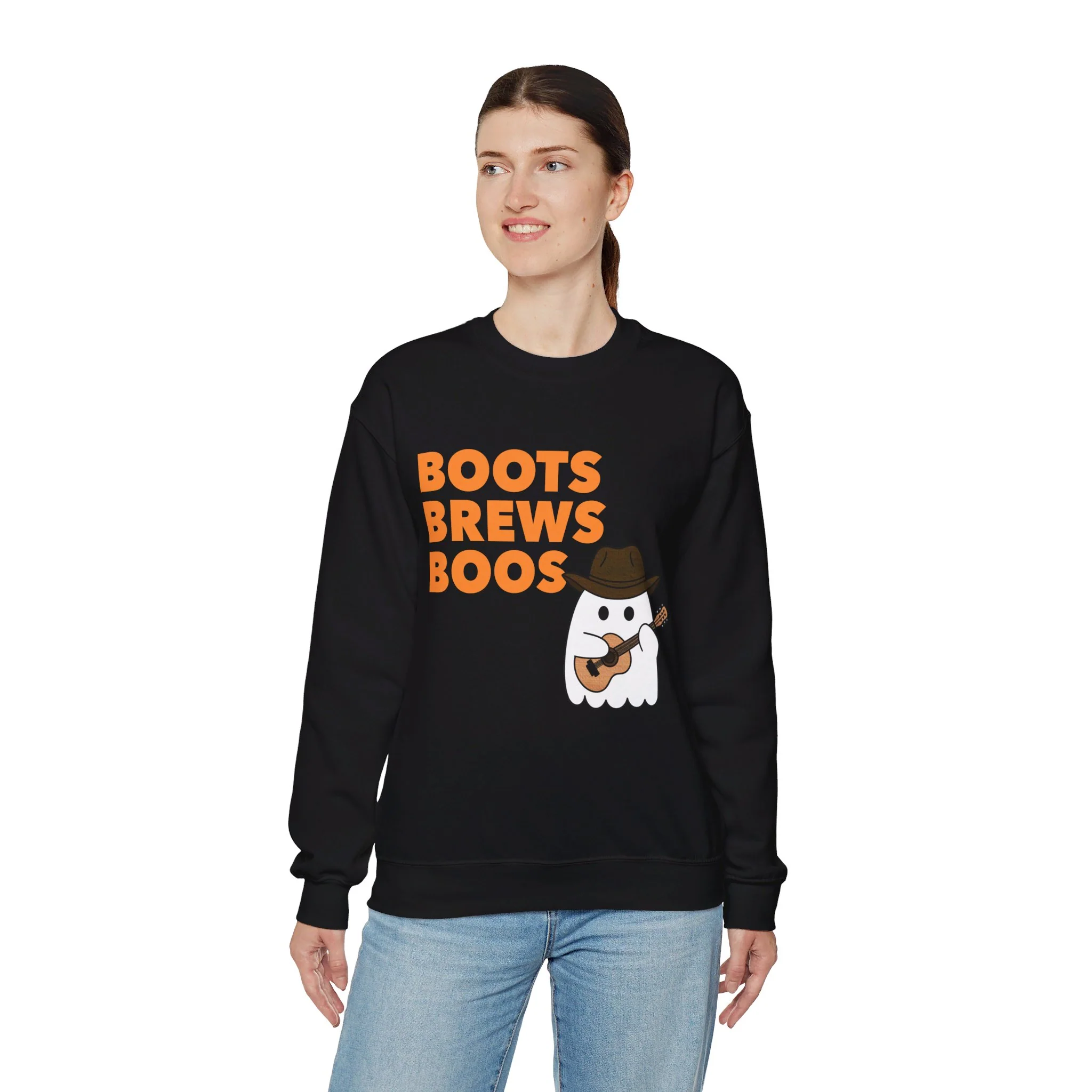 Boots Brews Boos Crewneck Sweatshirt - Image 19