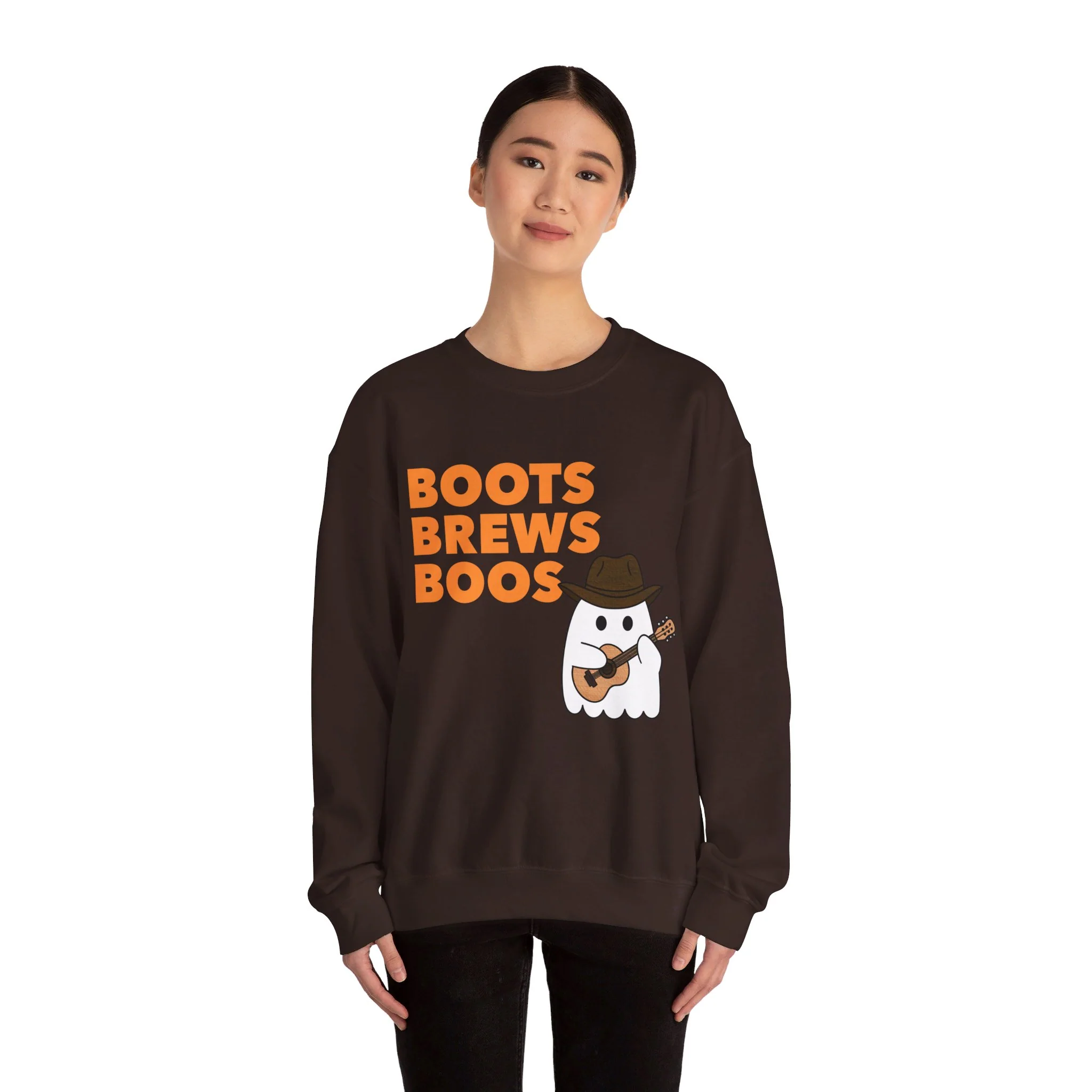 Boots Brews Boos Crewneck Sweatshirt - Image 5