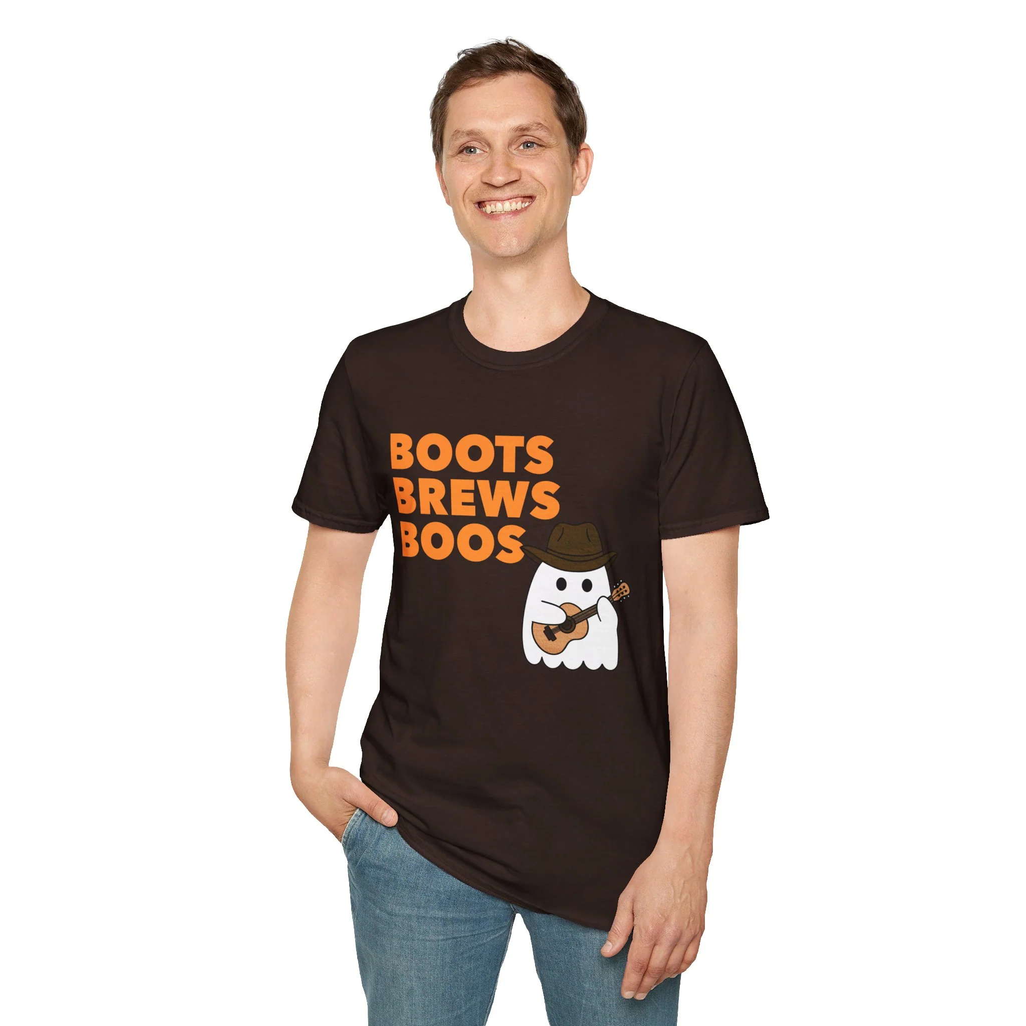 Boots Brews Boos T-Shirt - Image 10