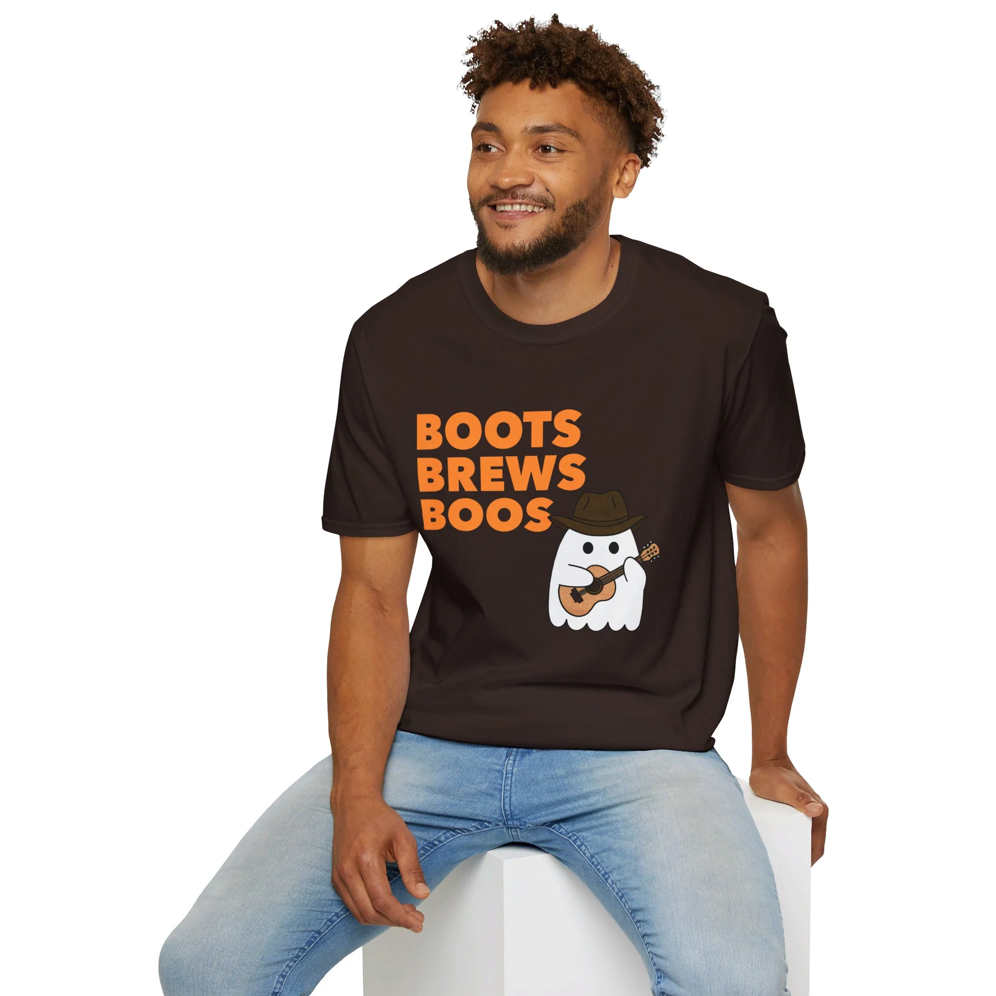 Boots Brews Boos T-Shirt - Image 11