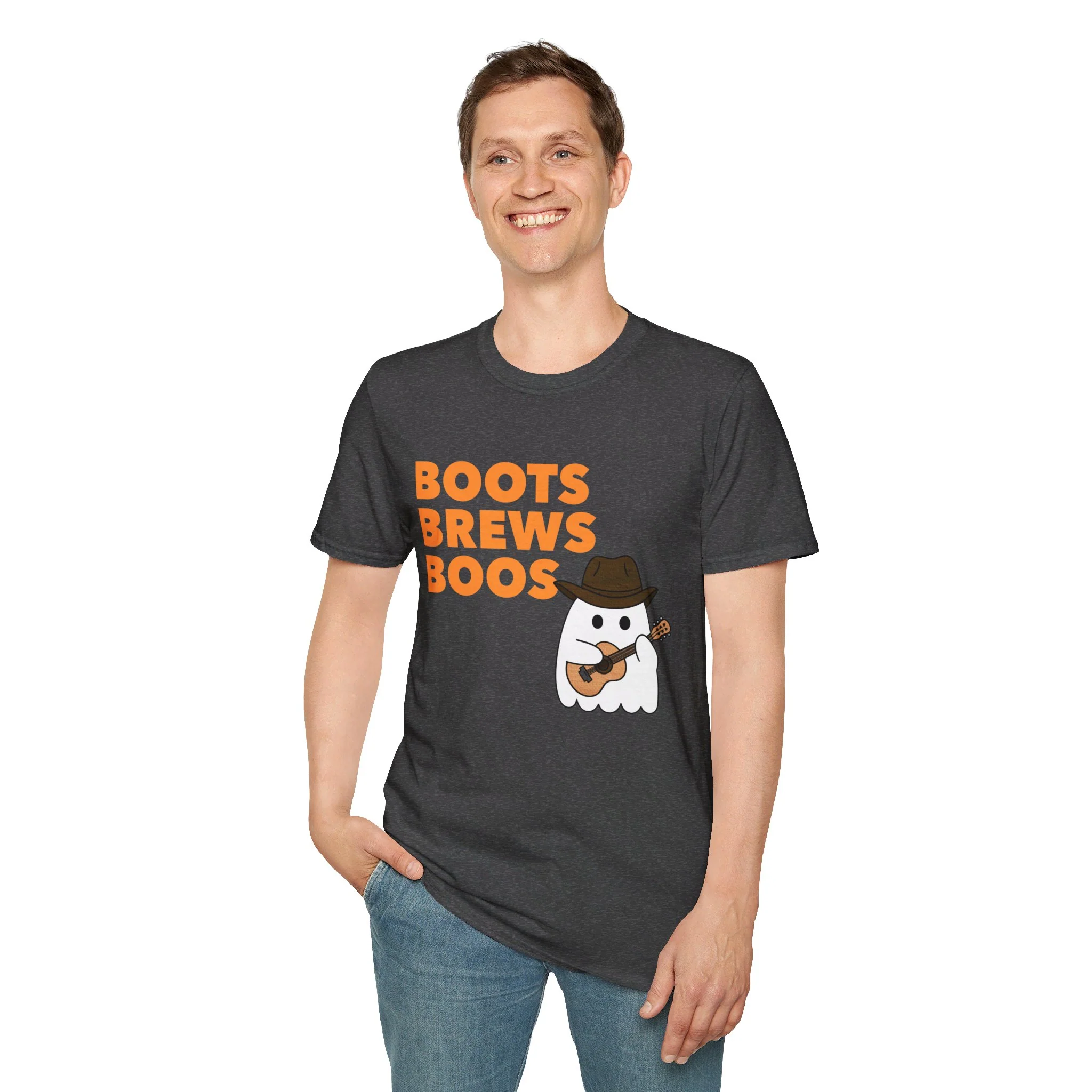 Boots Brews Boos T-Shirt - Image 19