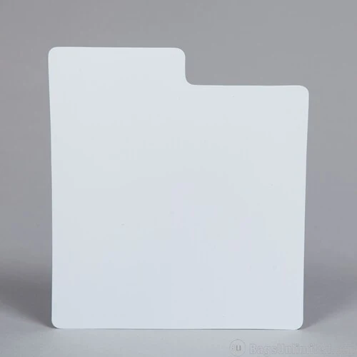 Bu D45P 7 in 45 Rpm Record Divider Wht - Bags Unlimited D45P 7 Inch 45 RPM Record Divider Cards White