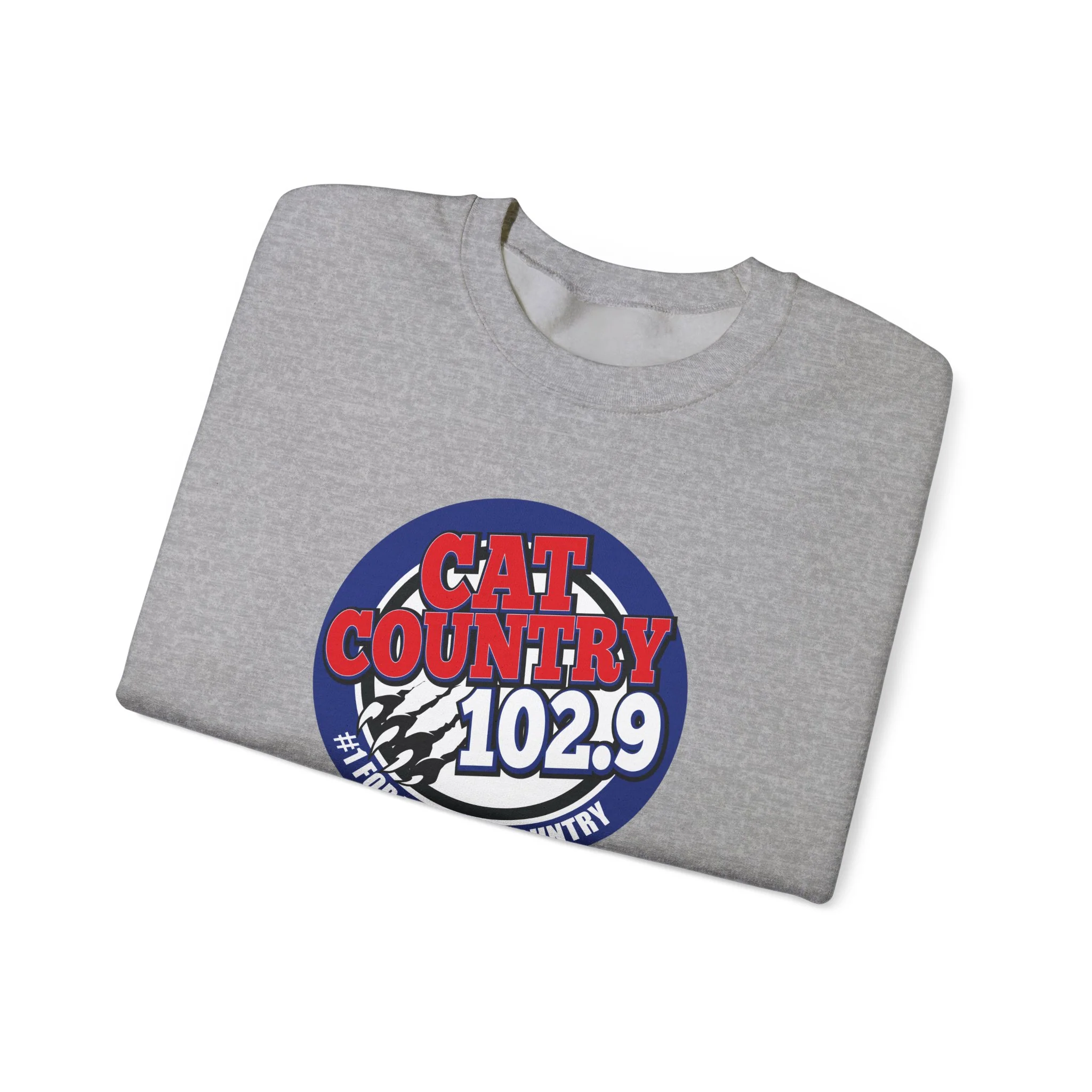 Cat Country 102.9 KCTR Unisex Heavy Blend™ Crewneck Sweatshirt - Image 12