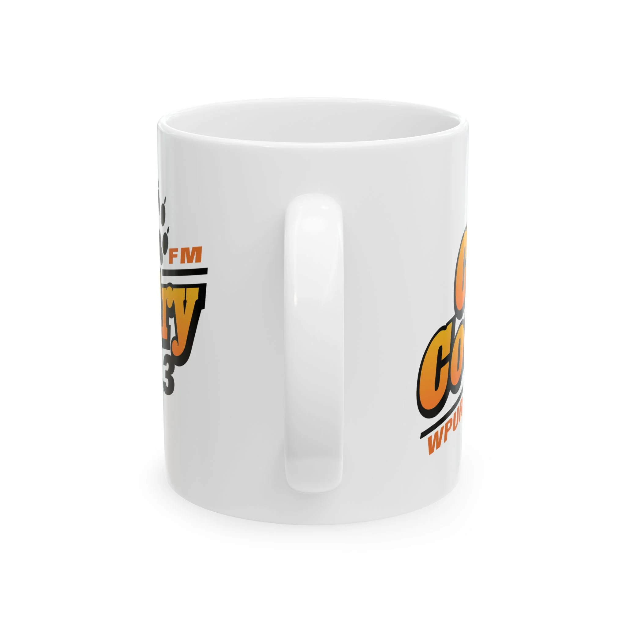 Cat Country 107.3 Ceramic Mug, (11oz, 15oz) - Image 3