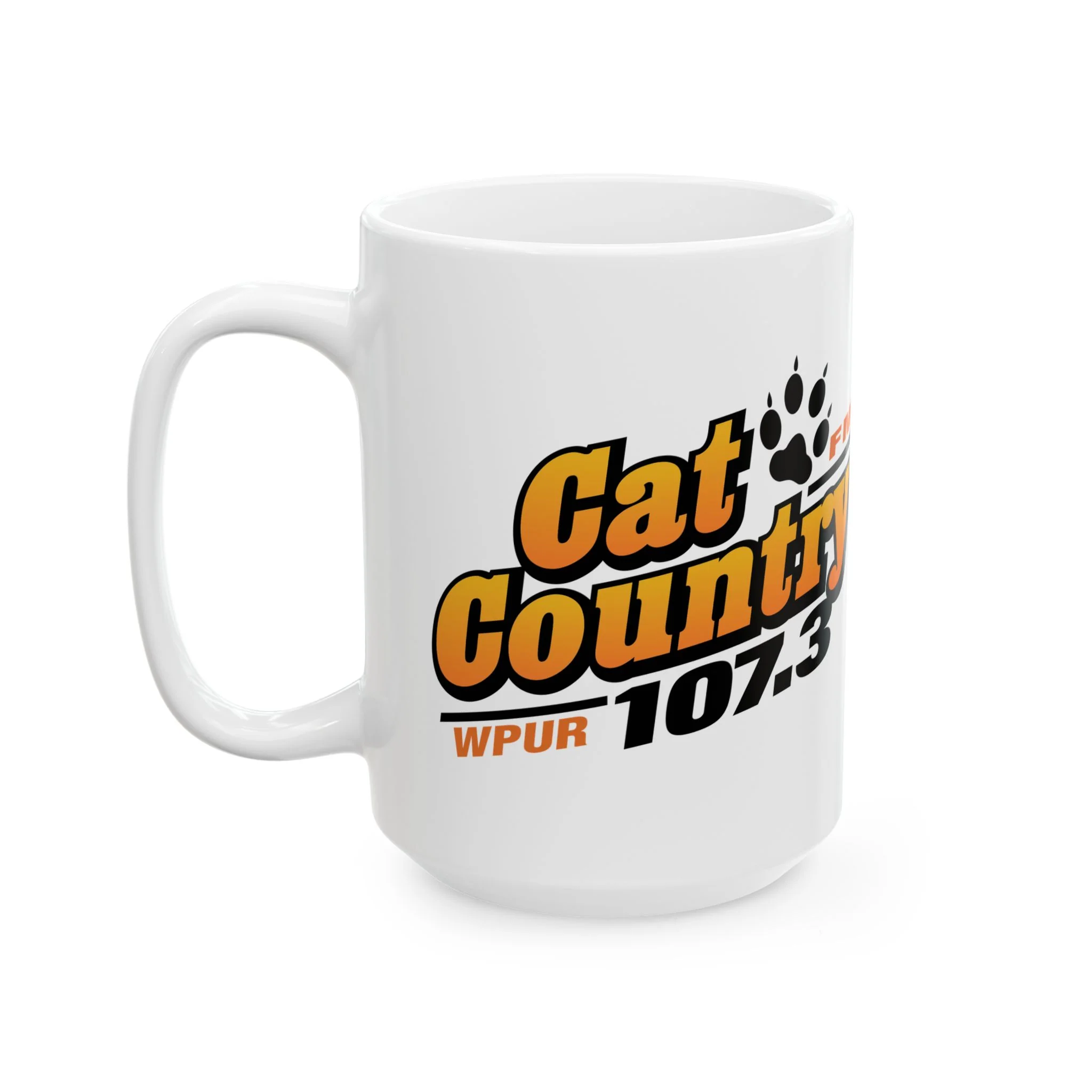Cat Country 107.3 Ceramic Mug, (11oz, 15oz) - Image 7