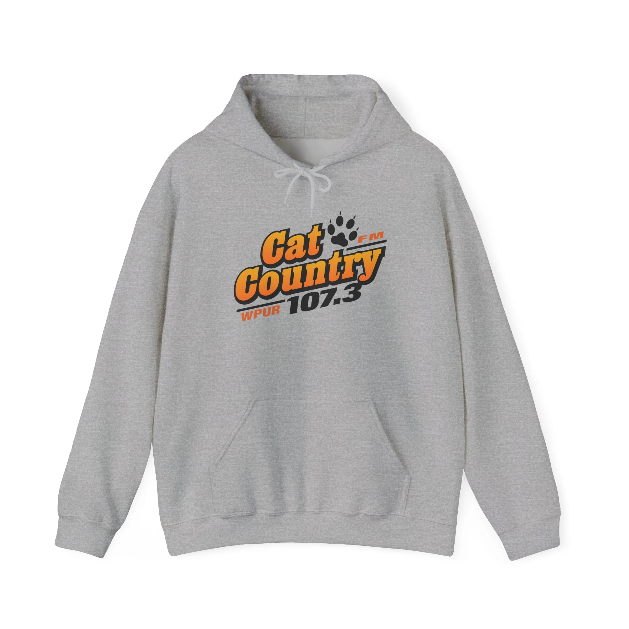 Cat Country 107.3 Unisex Heavy Blend™ Hooded Sweatshirt - Image 3
