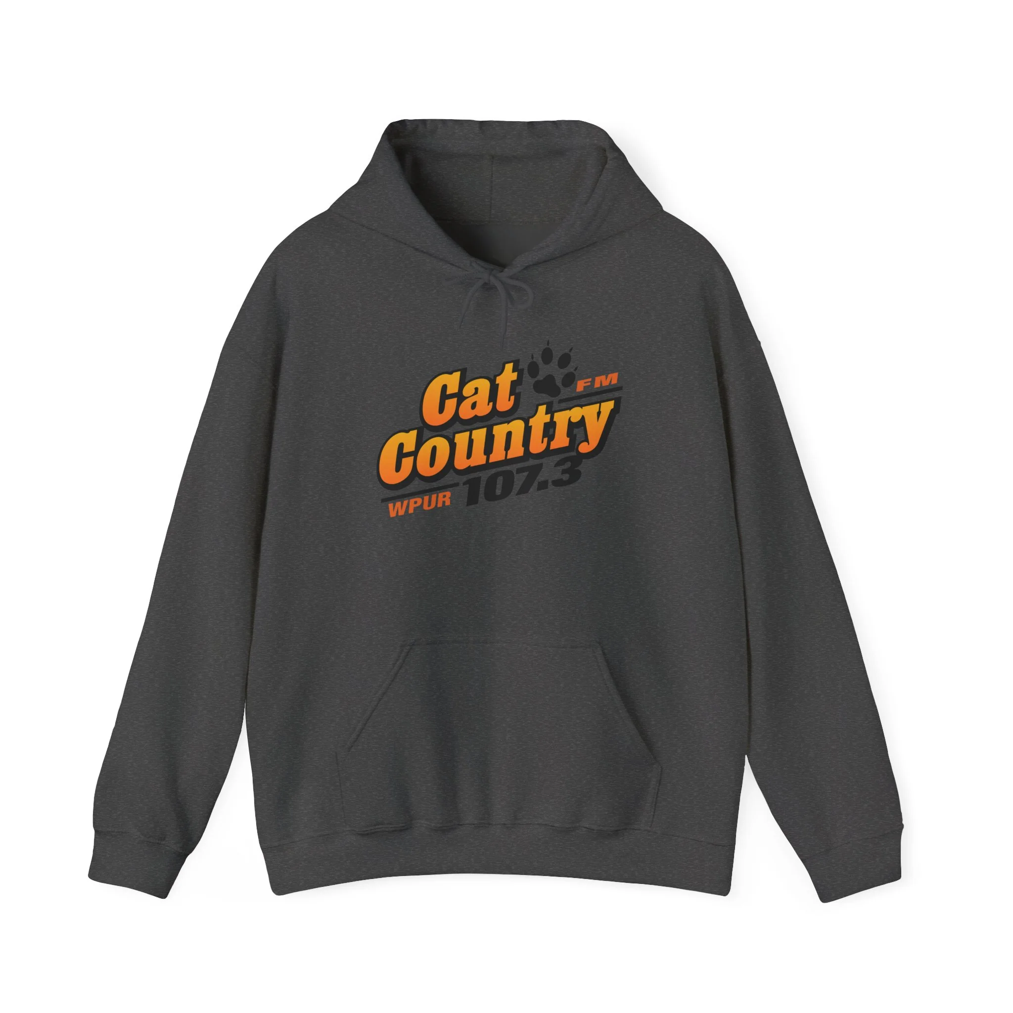 Cat Country 107.3 Unisex Heavy Blend™ Hooded Sweatshirt - Image 4