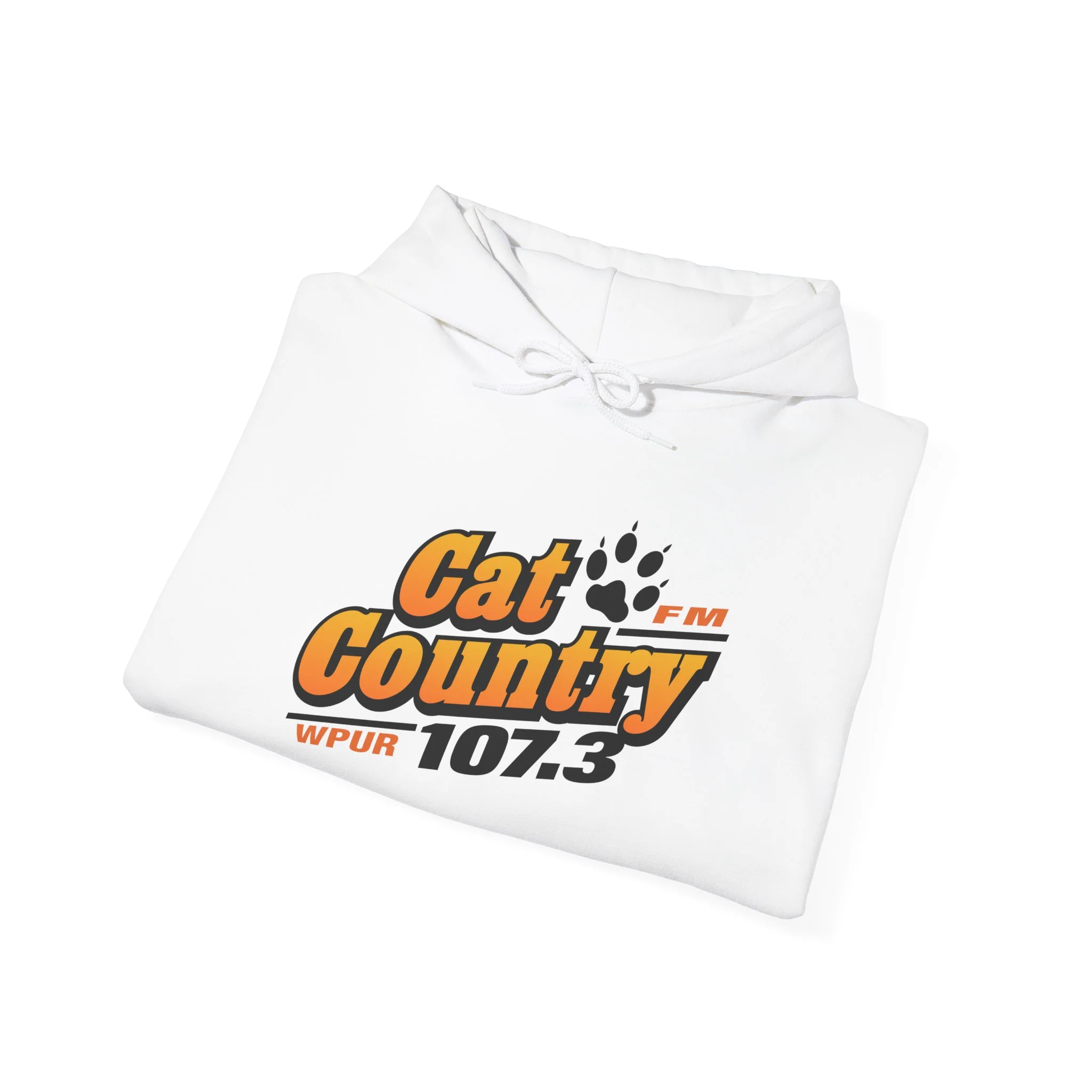 Cat Country 107.3 Unisex Heavy Blend™ Hooded Sweatshirt - Image 7