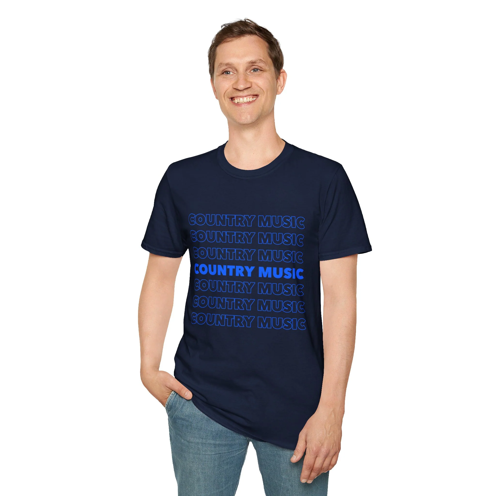 Country Music Repeat T-Shirt - Image 12