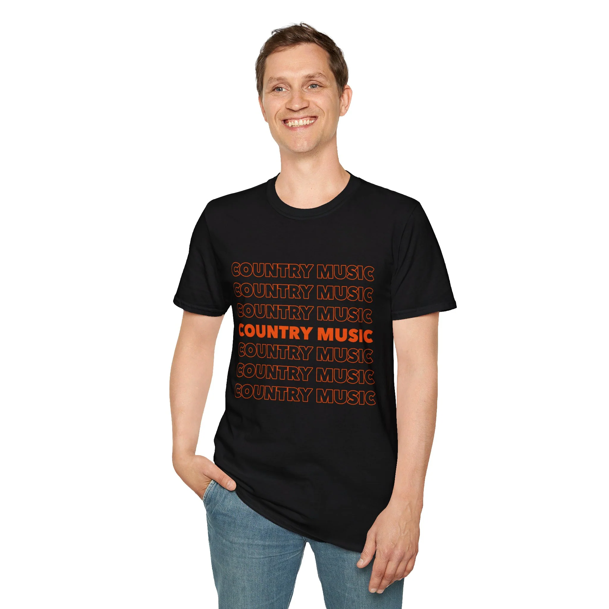 Country Music Repeat T-Shirt - Image 15