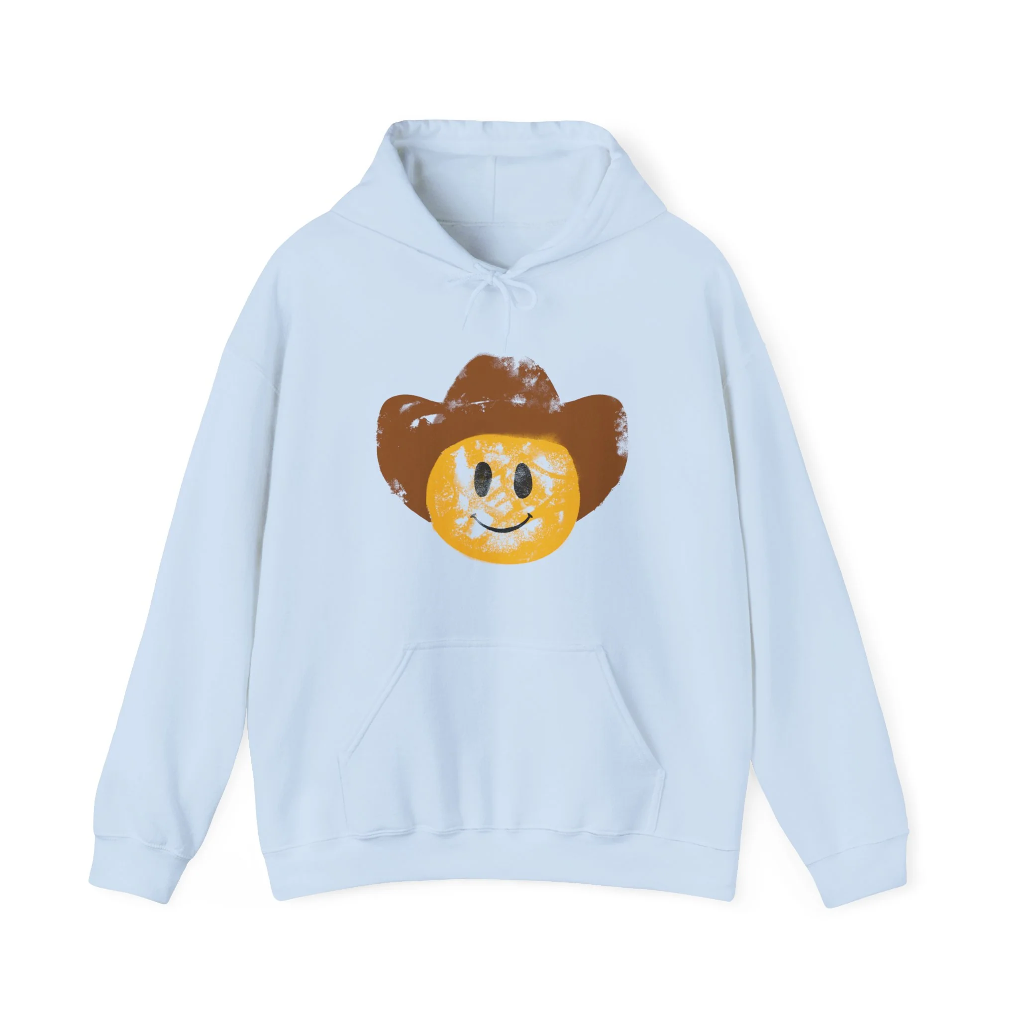 Cowboy Smiley  Hoodie - Image 2
