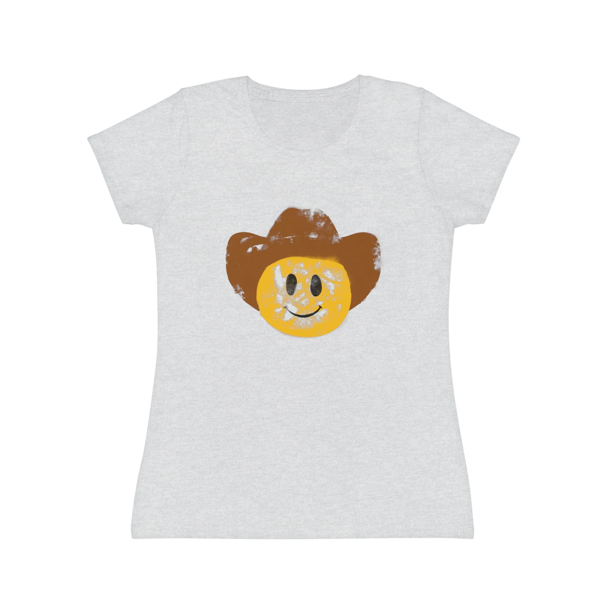 Cowboy Smiley T-Shirt Women's Fit - Image 3