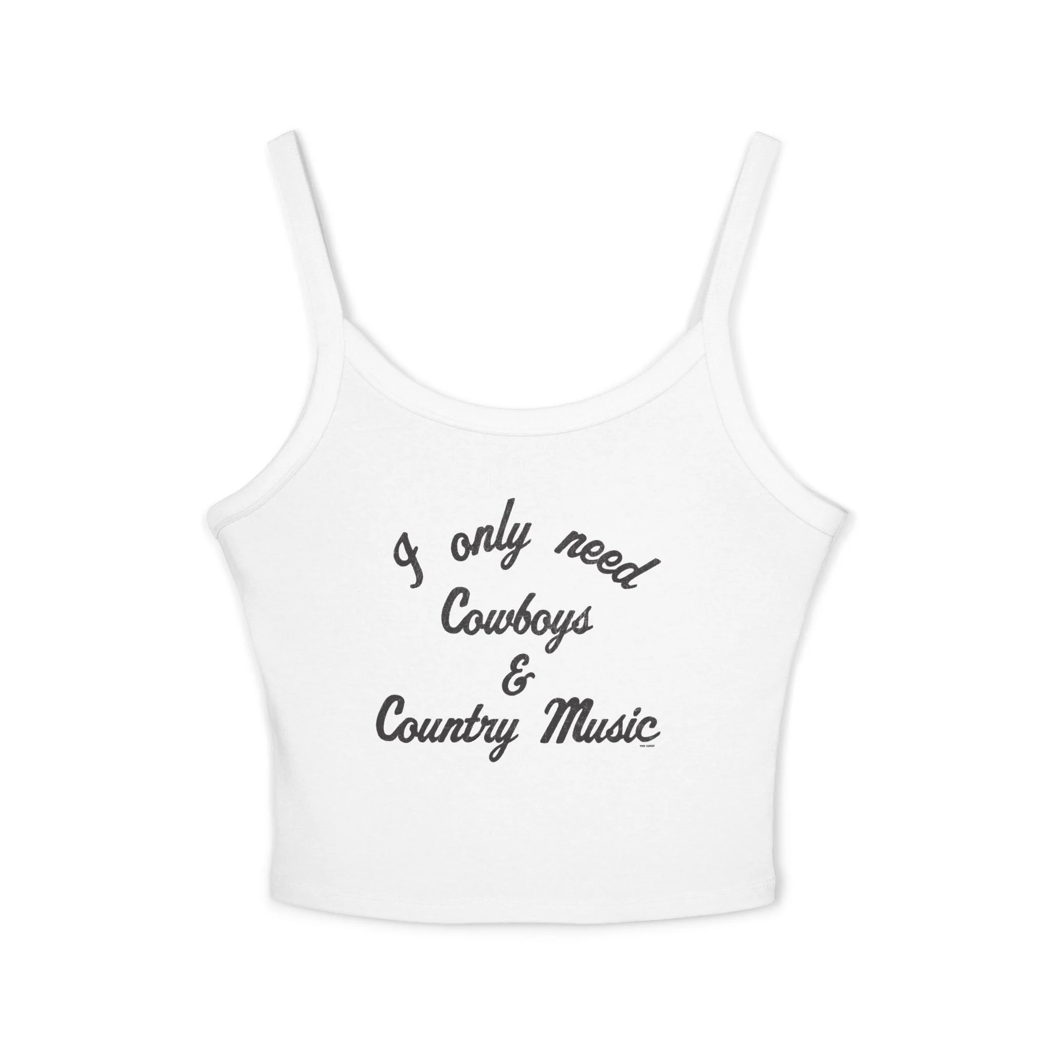 Cowboys & Country Spaghetti Strap Tank Top - Image 3