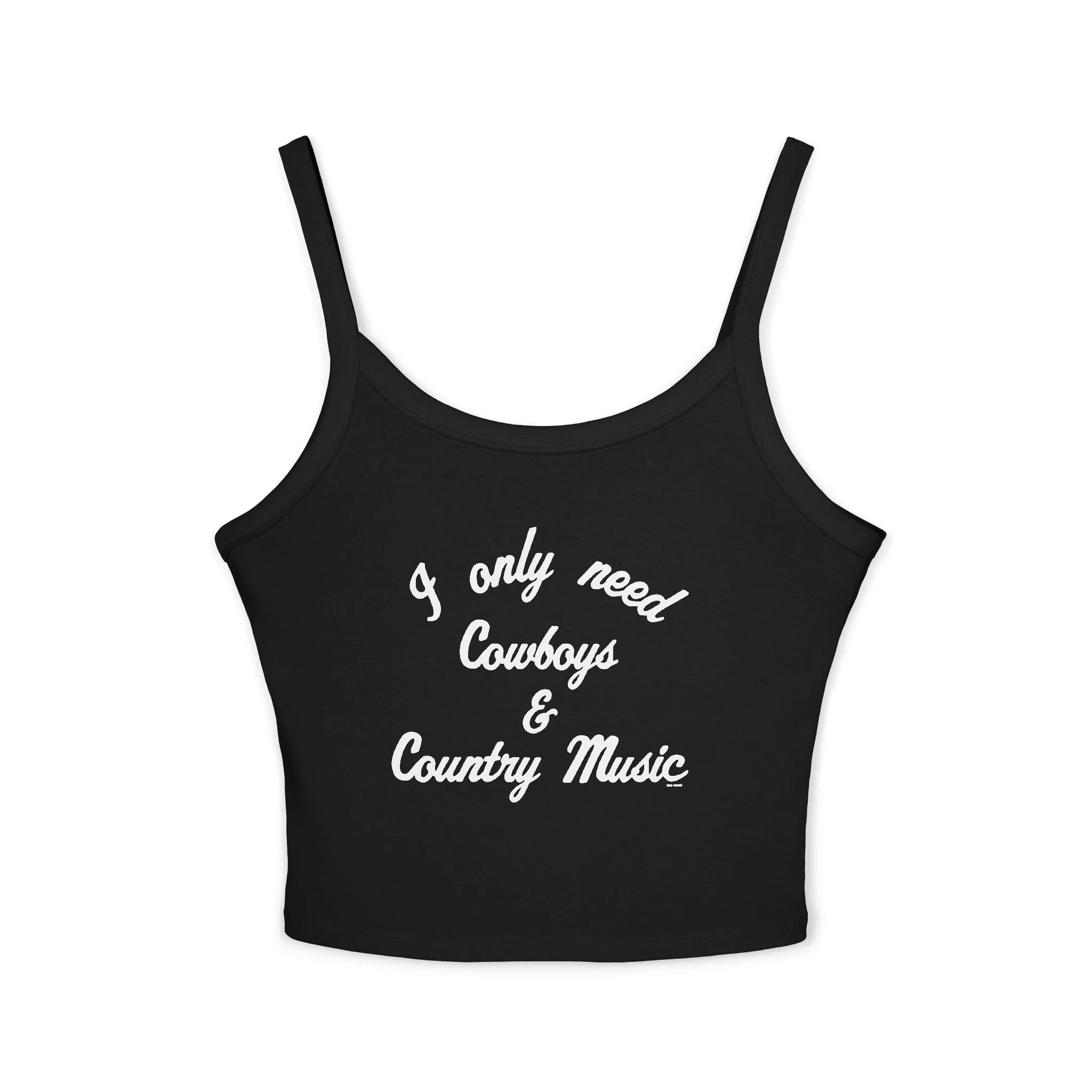 Cowboys & Country Spaghetti Strap Tank Top - Image 4