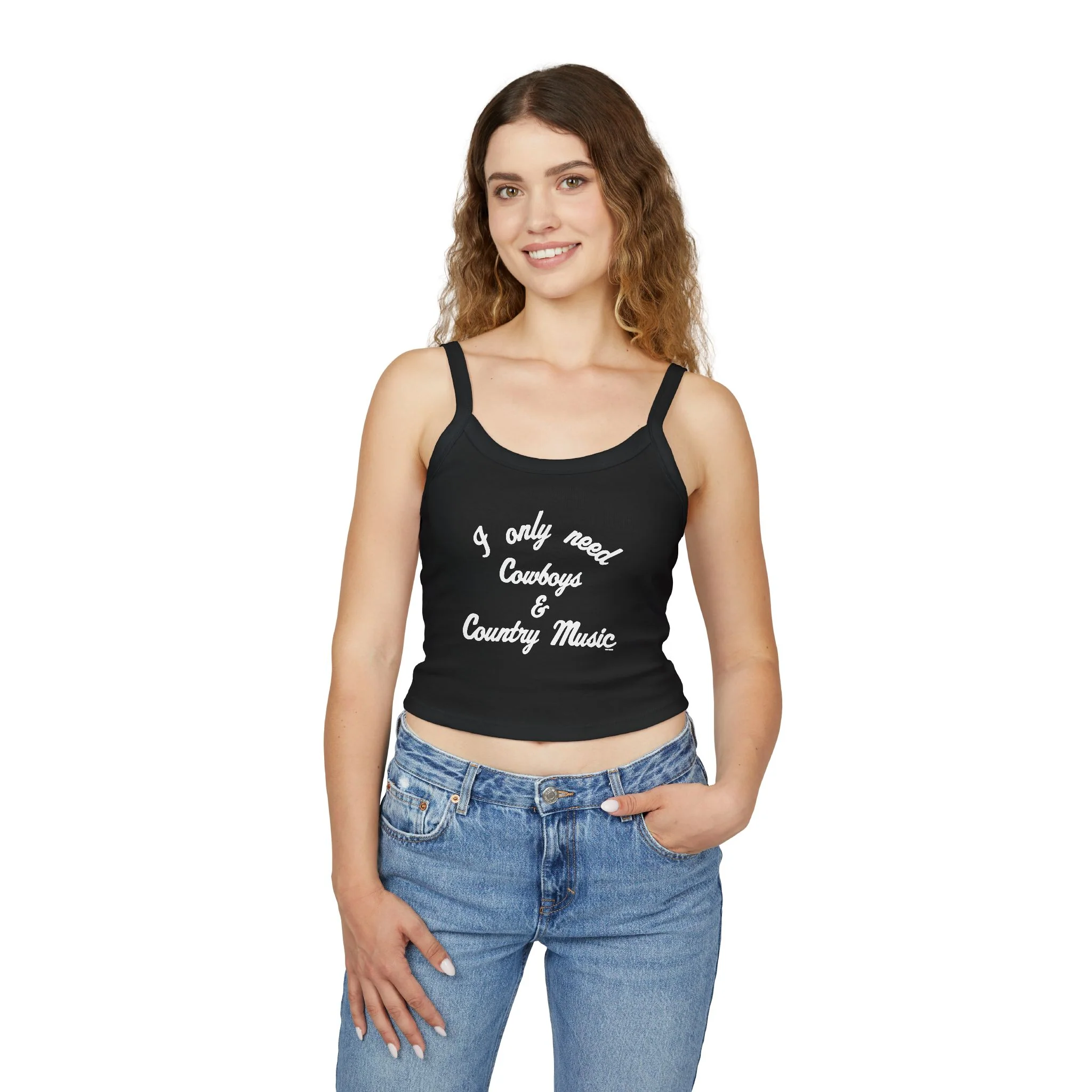 Cowboys & Country Spaghetti Strap Tank Top - Image 9