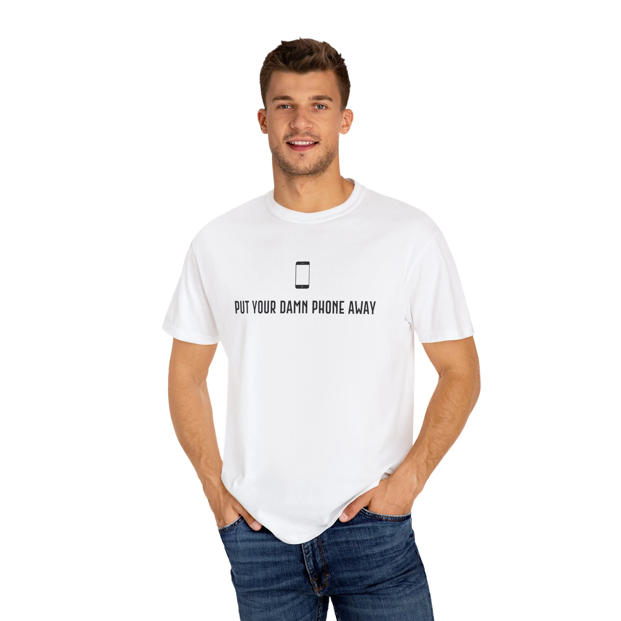 Put Your Damn Phone Away T-Shirt - Image 5