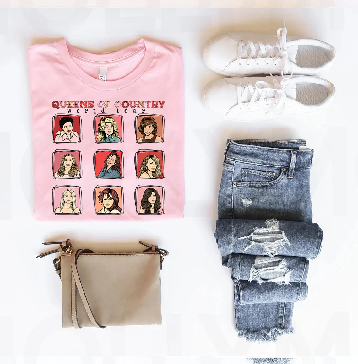 Queens of Country World Tour Graphic Tee – Unisex Tee