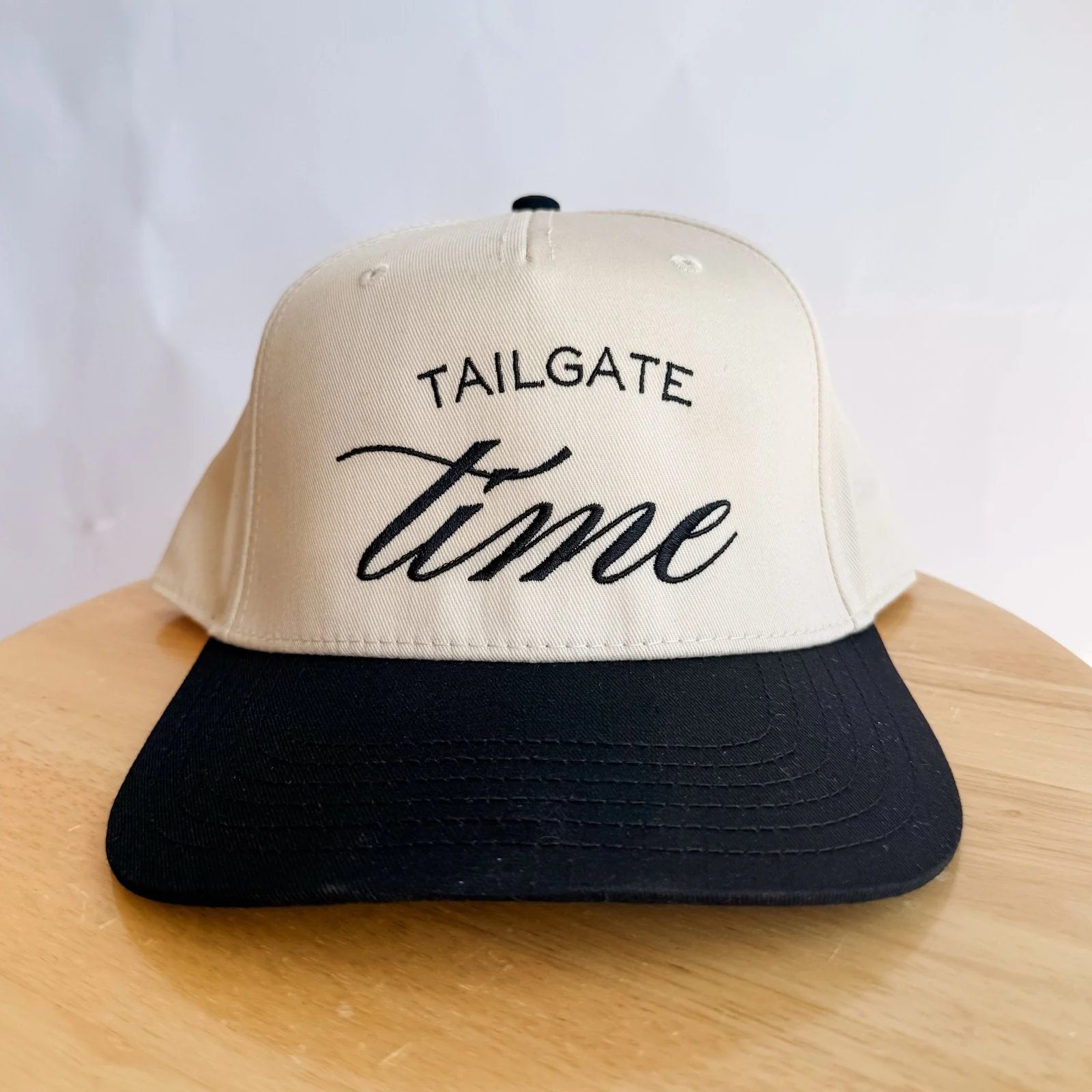 Tailgate Time Trucker Hat – Game Day Snapback Cap