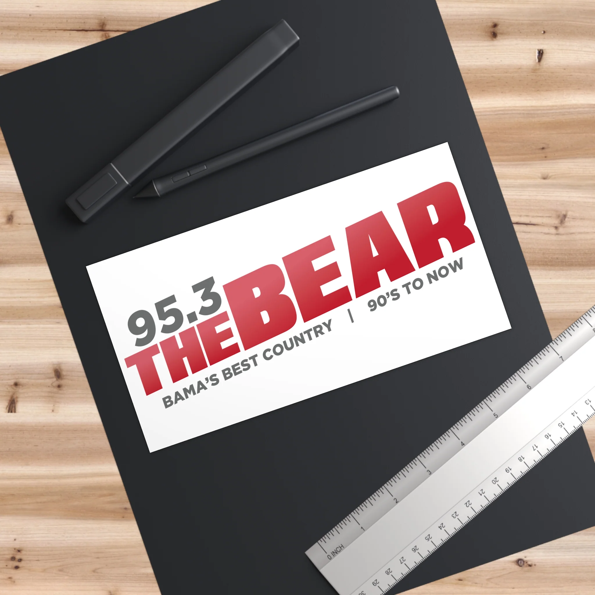WFFN 95.3 The Bear Bumper Stickers - Image 3