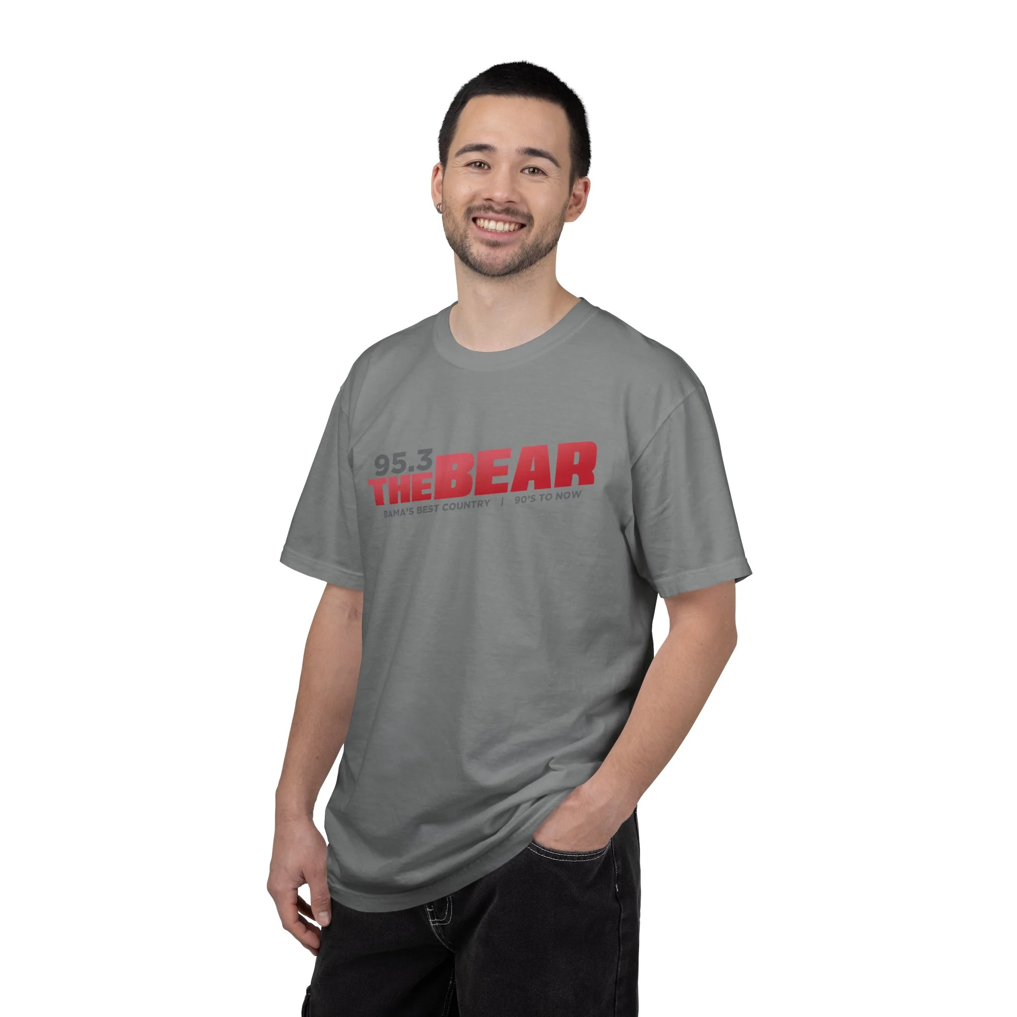 WFFN 95.3 The Bear Unisex Garment-Dyed T-shirt - Image 15