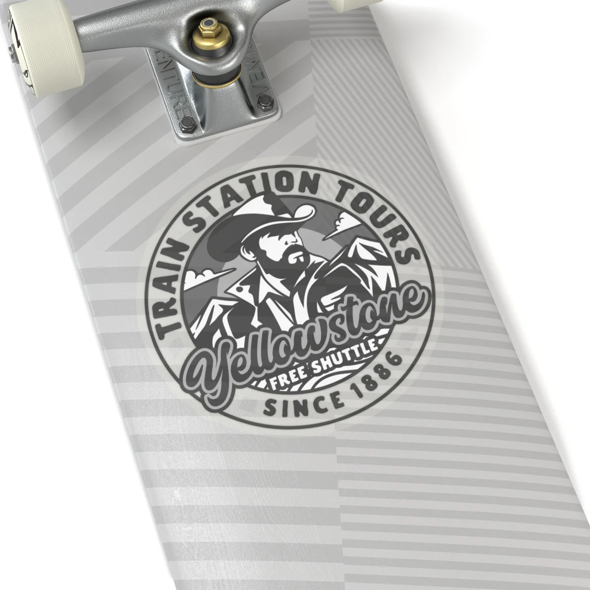 Yellowstone Train Station Tours Sticker - Image 5